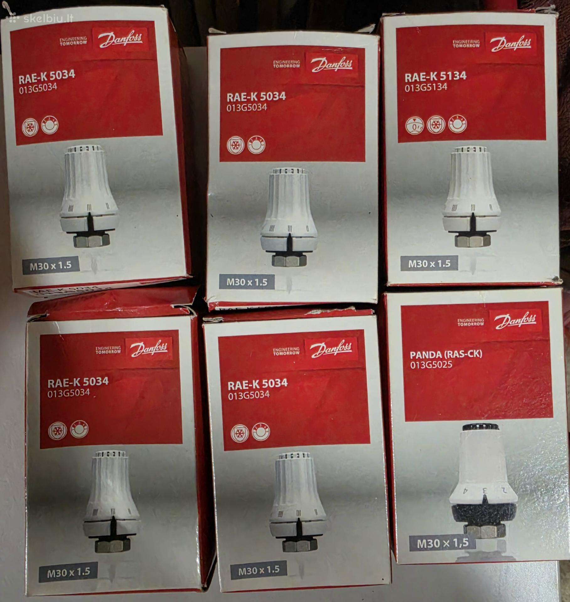 Termostatinės radiatoriaus galvutės Danfoss