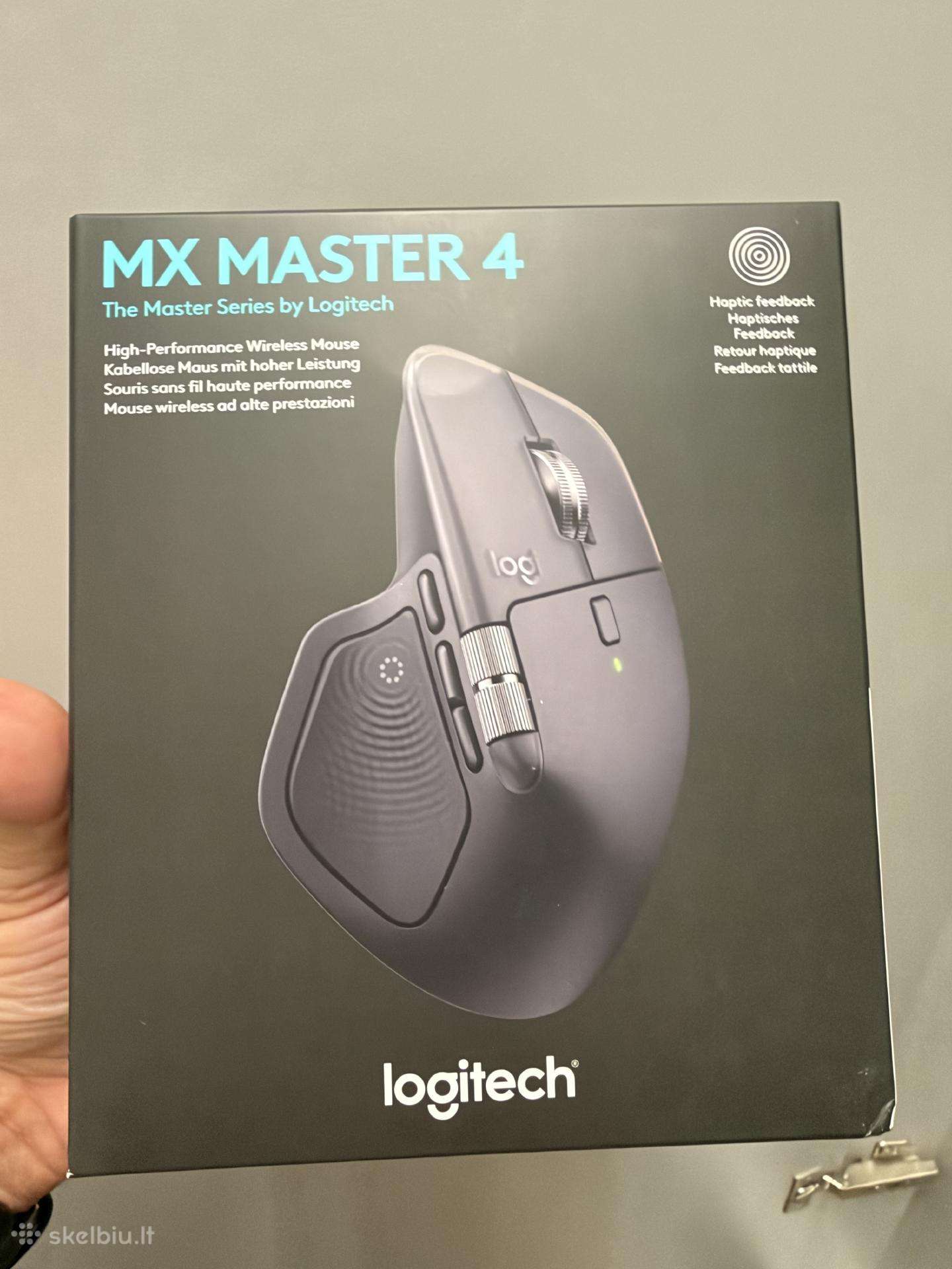 Mx master 4 Logitech pele
