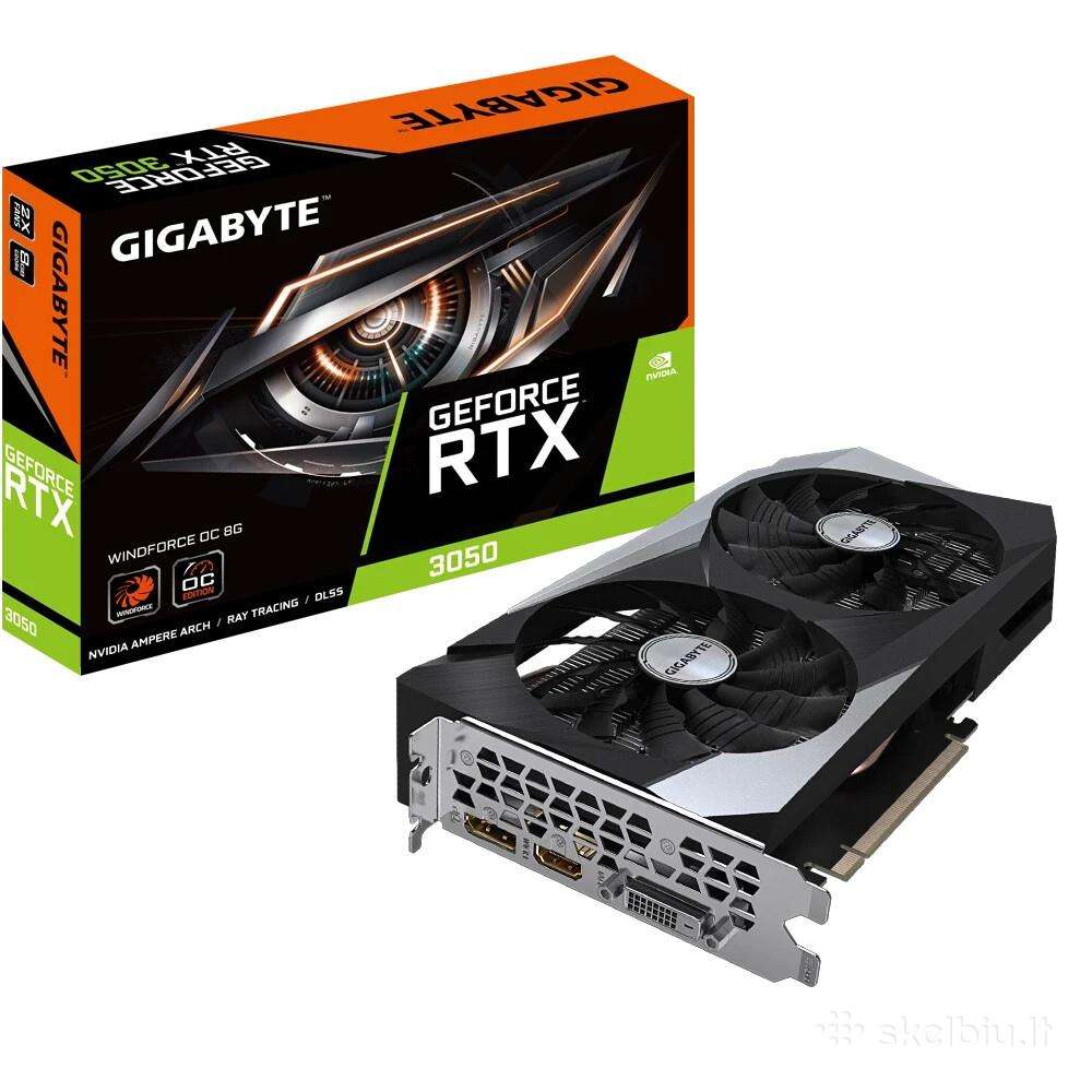 Rtx 3050 vaizdo plokštė
