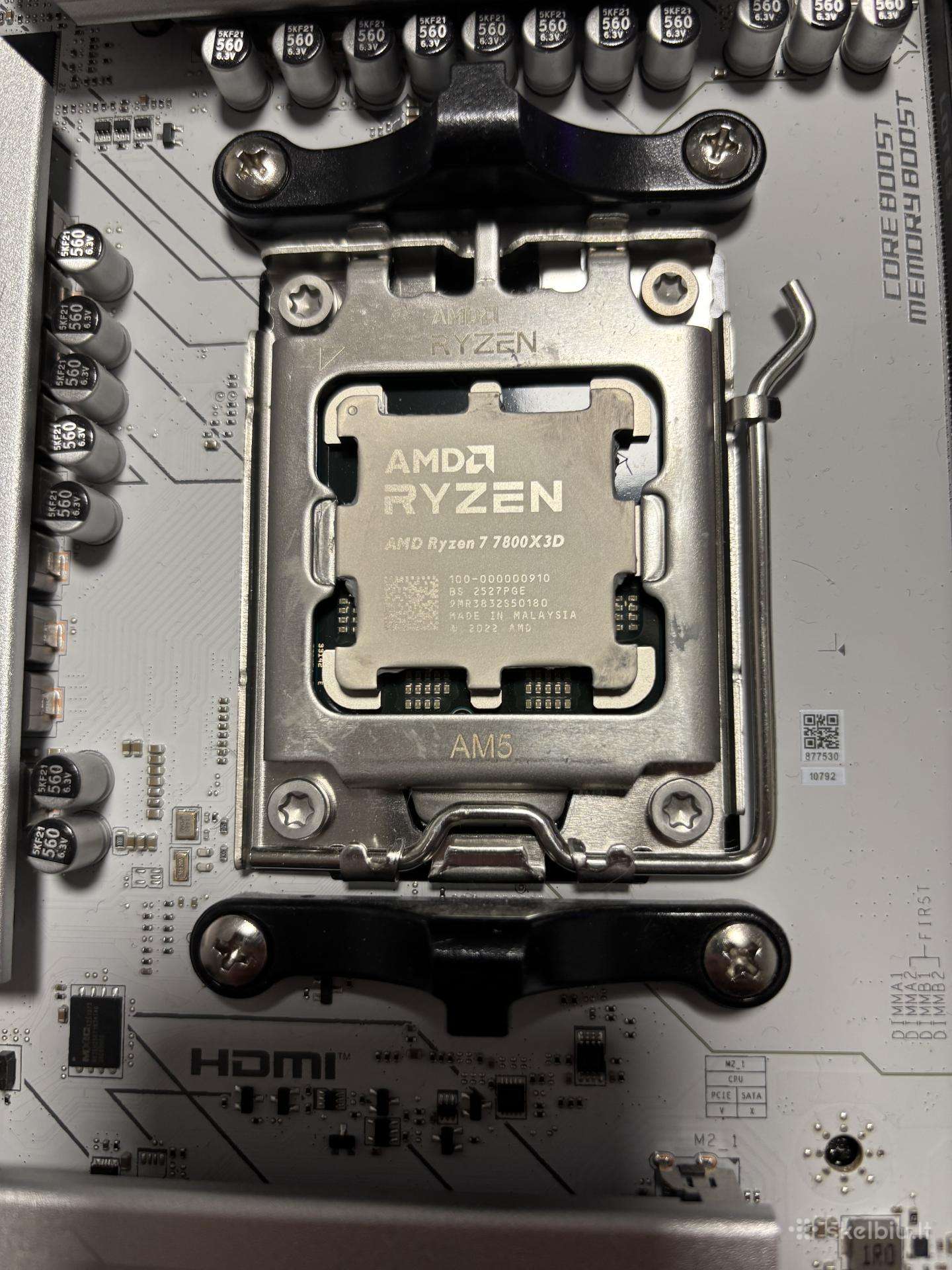 7800x3d + MB