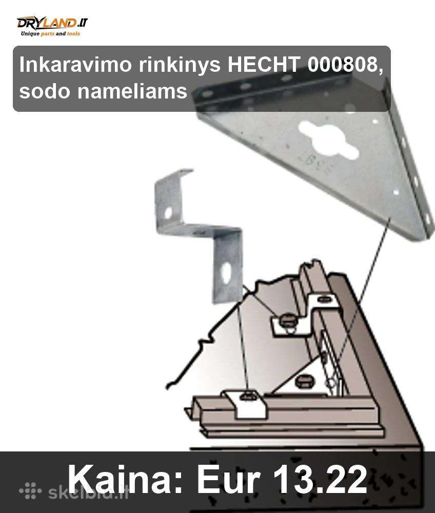 Sodo nameliai, įranga
