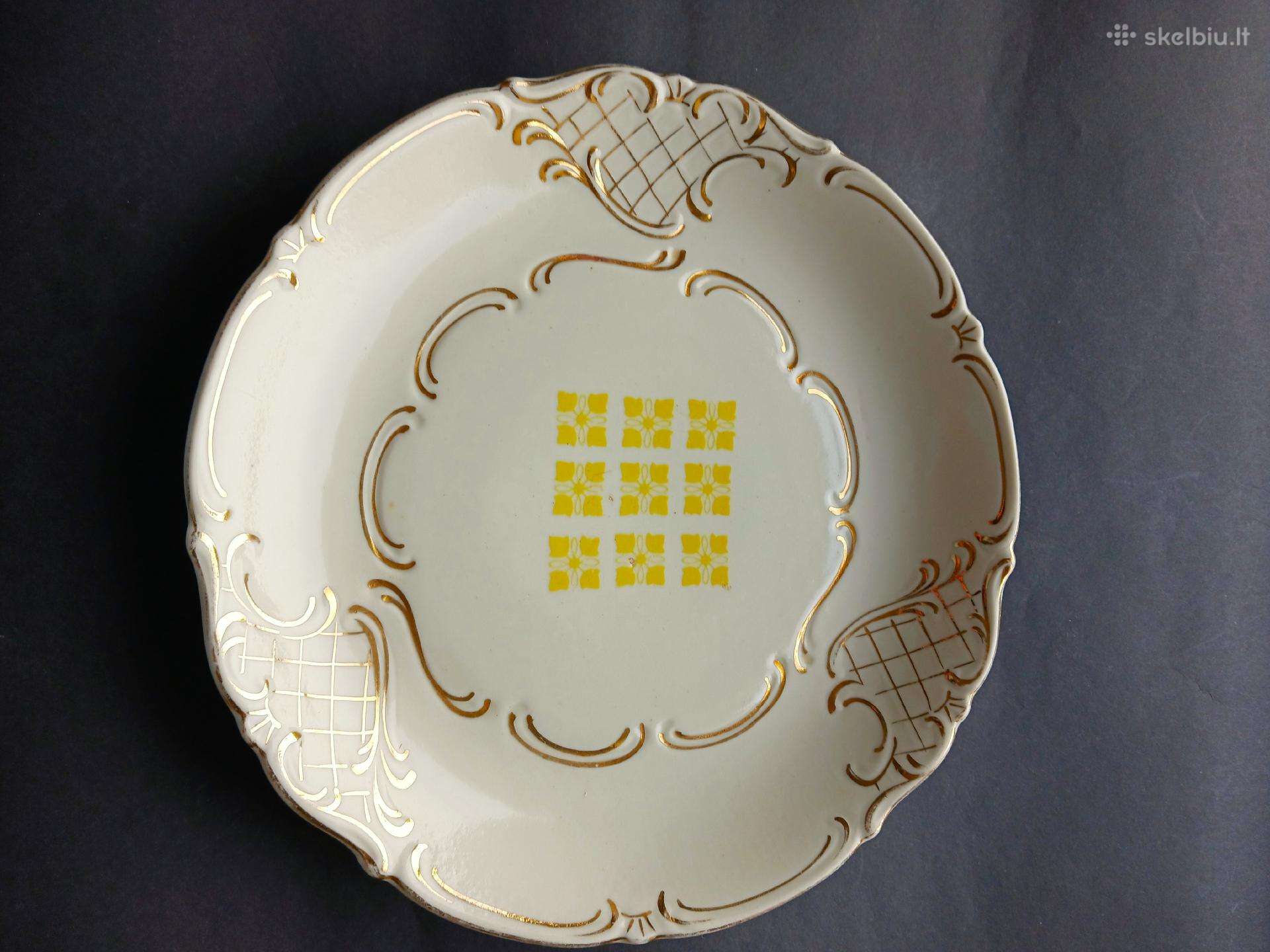 Porceliano didelė lėkštė "Pff Riga" 27 cm 1947