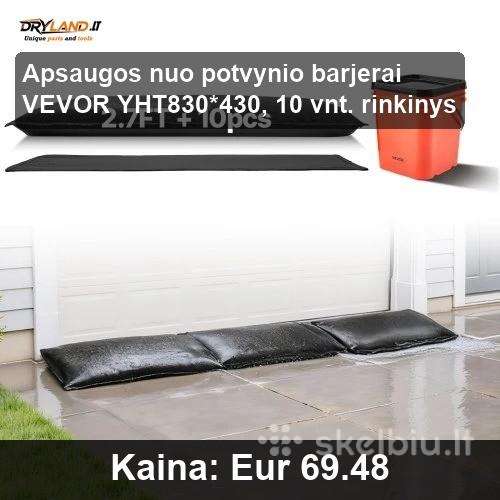 Apsaugos nuo potvynių barjerai – greita ir efektyv