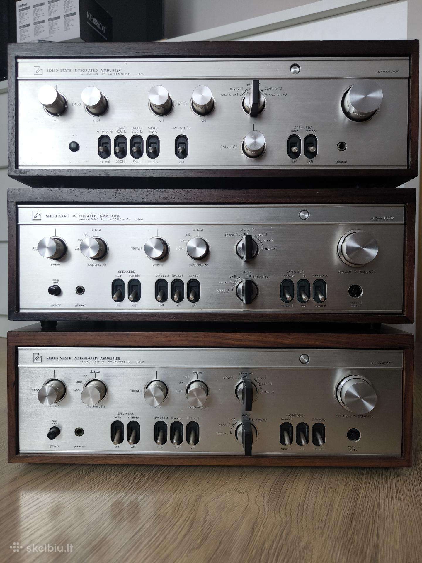 Vintažinis Luxman Sq-503x, 505x, 507x