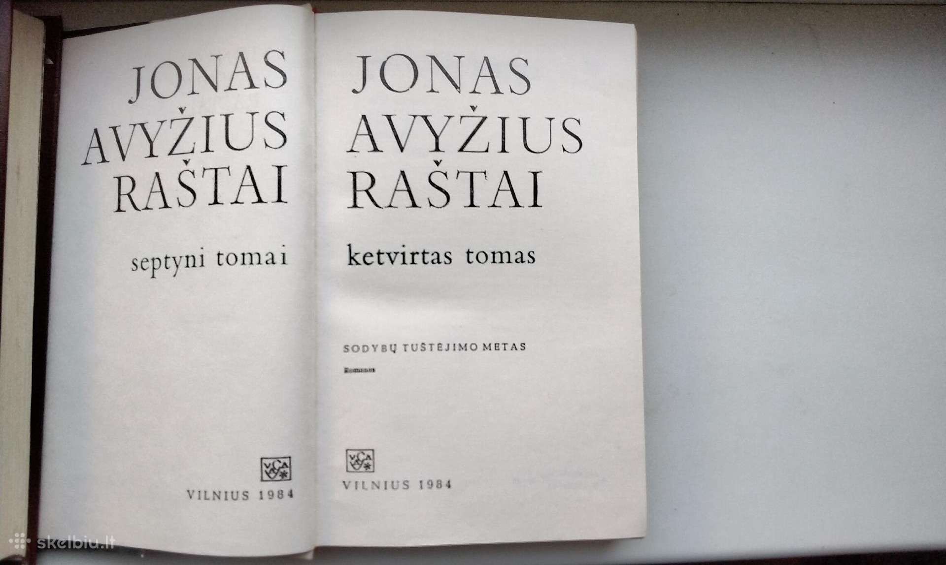 J. Avyžius. Sodybų tuštėjimo metas