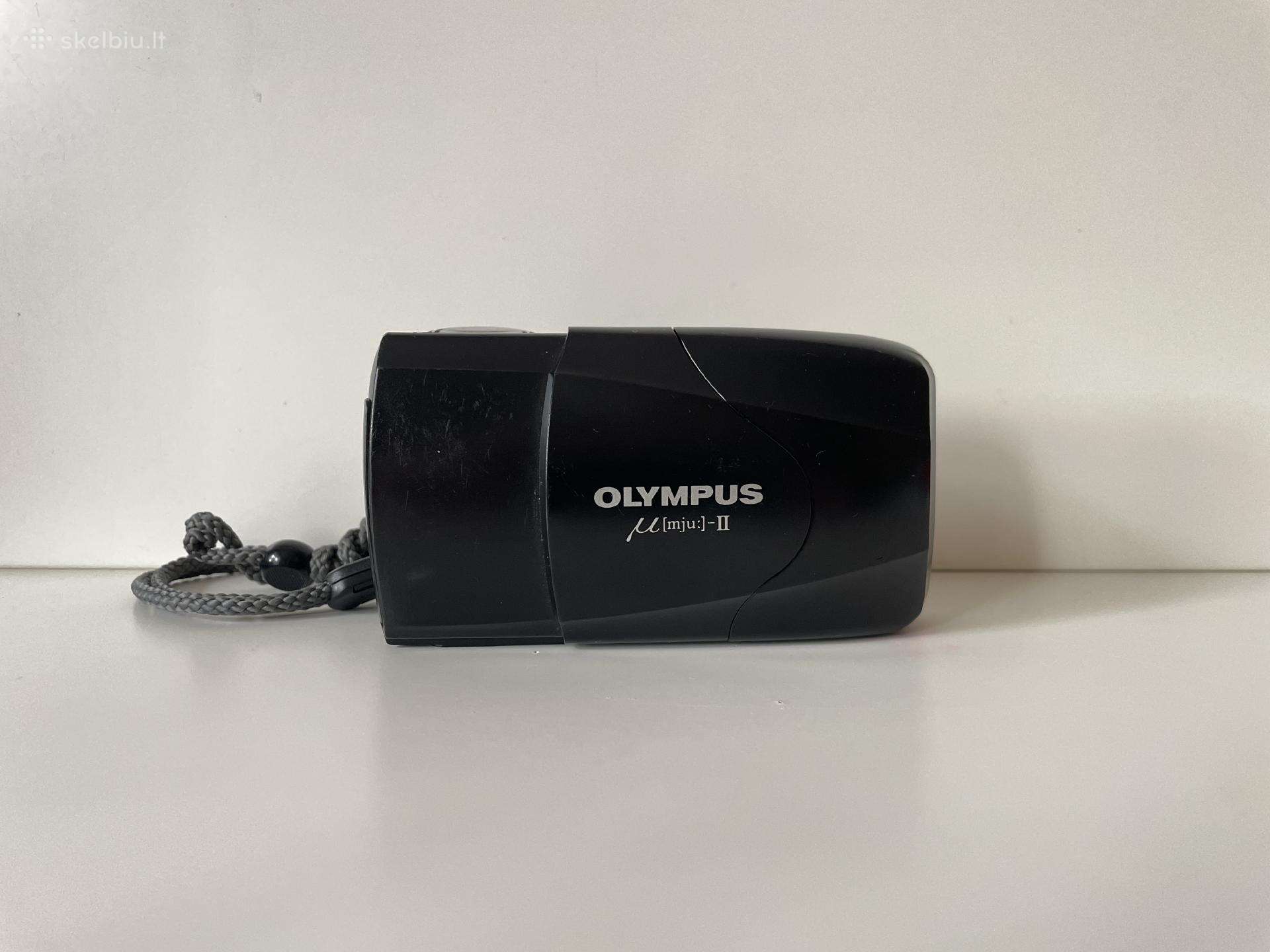 Olympus mju II juostinis fotoaparatas