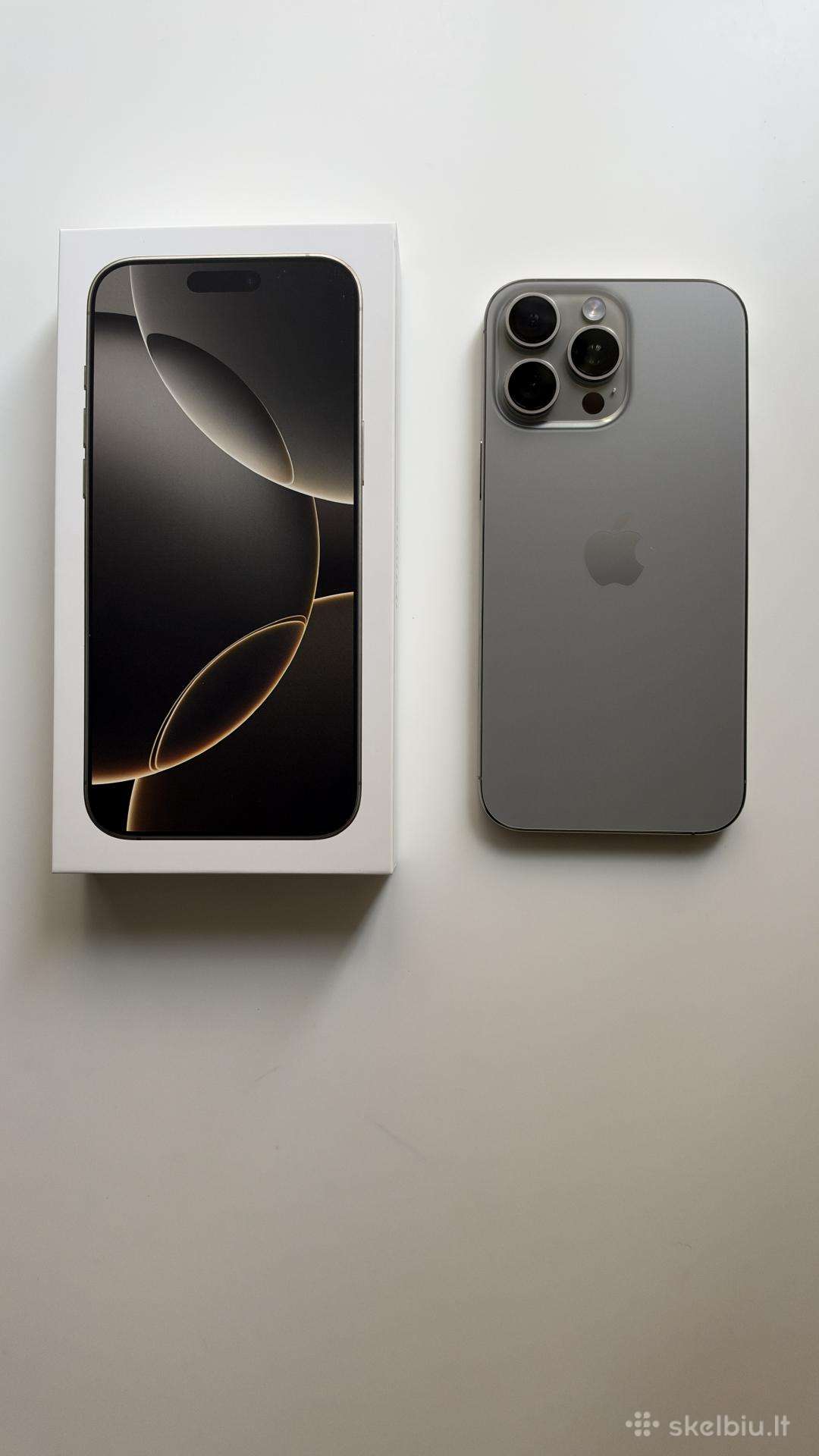 iPhone 16 pro max 512 titanium