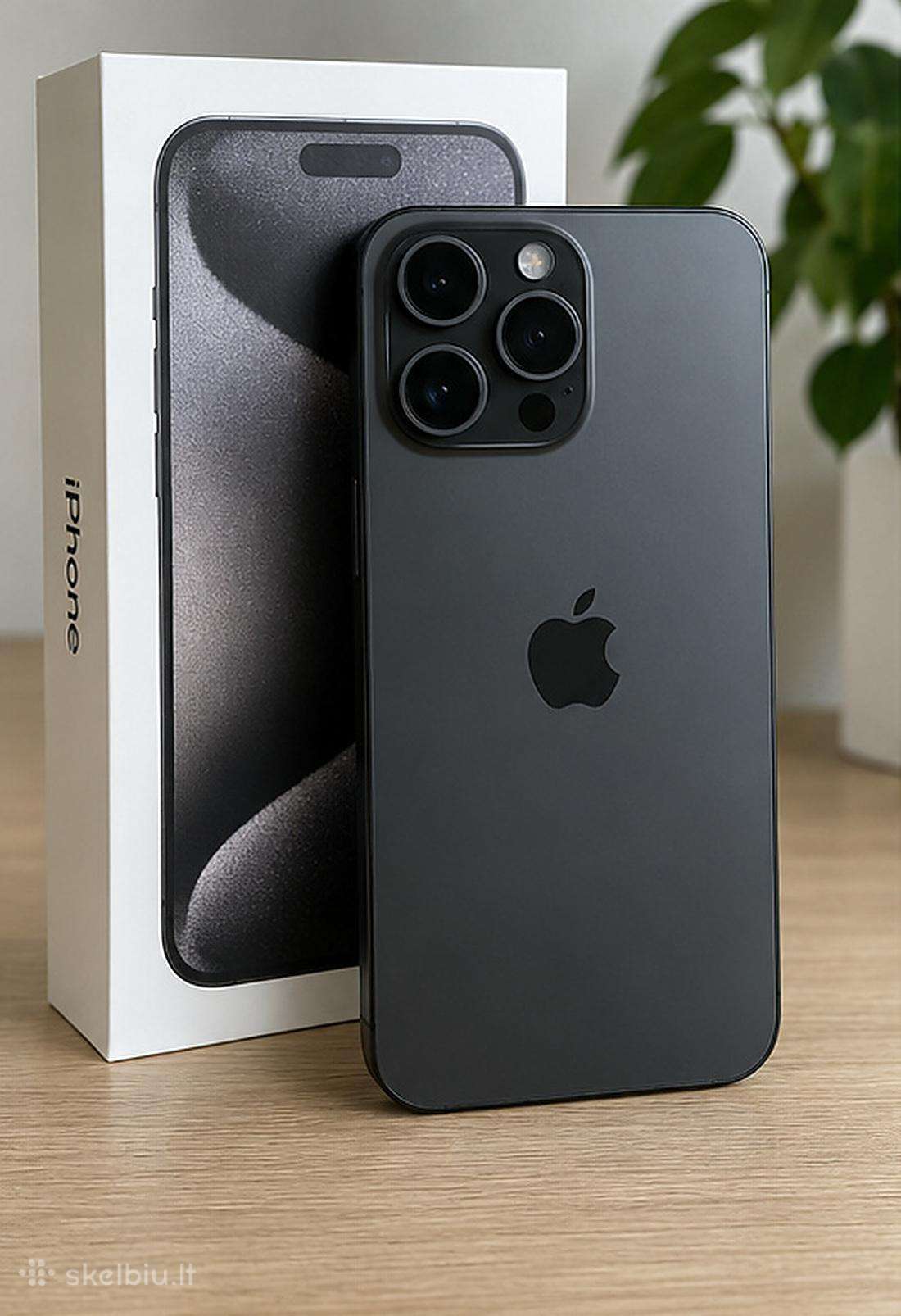 Apple iPhone 15 Pro Max 256gb Black Titanium