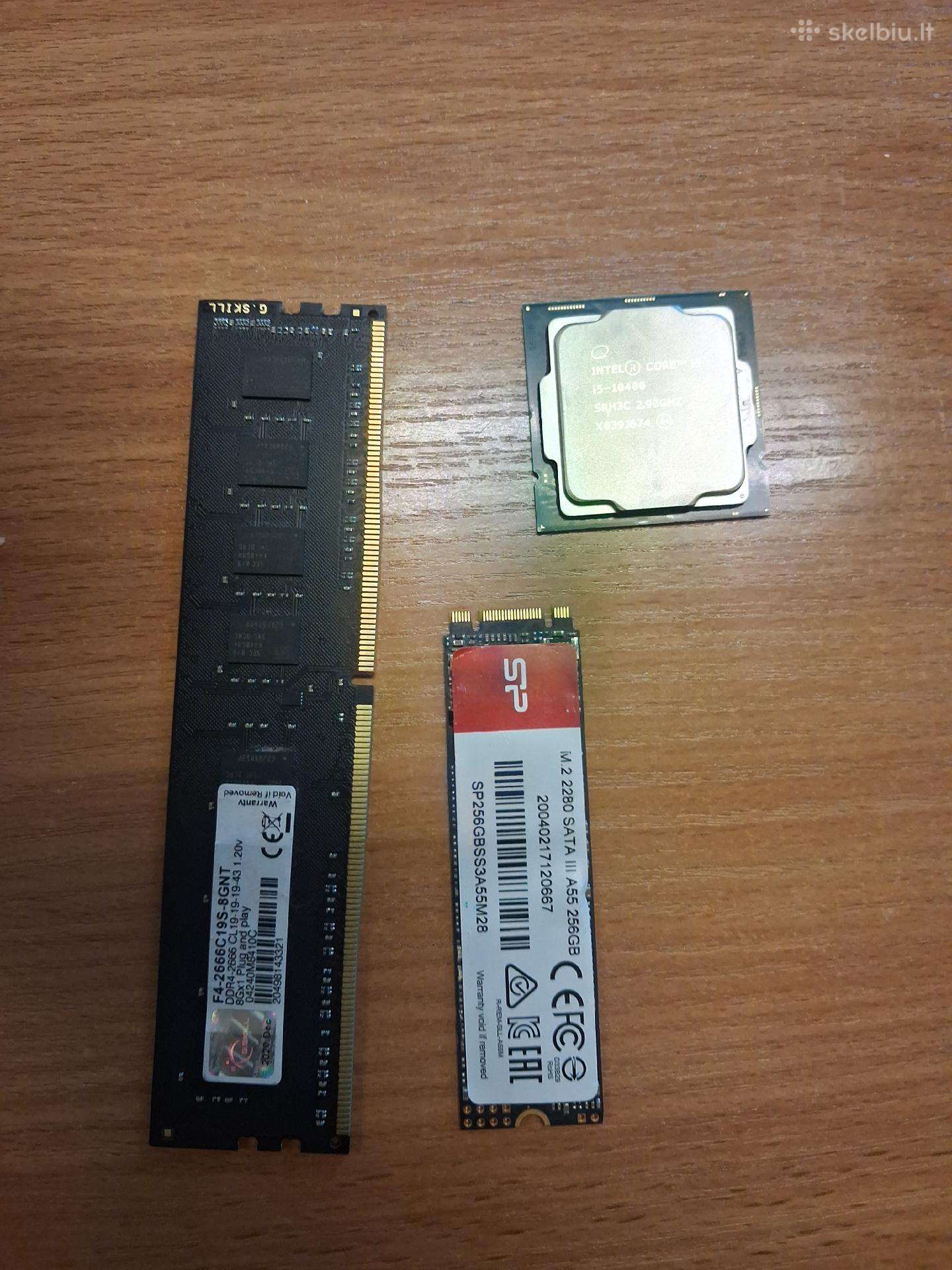 Cpu, RAM, SSD