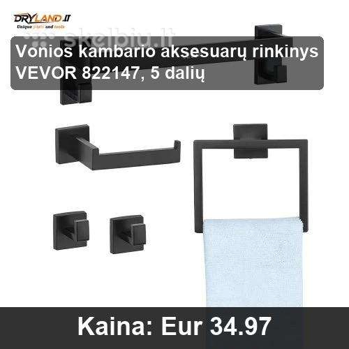 Rankšluosčių kabyklos ir aksesuarų rinkiniai