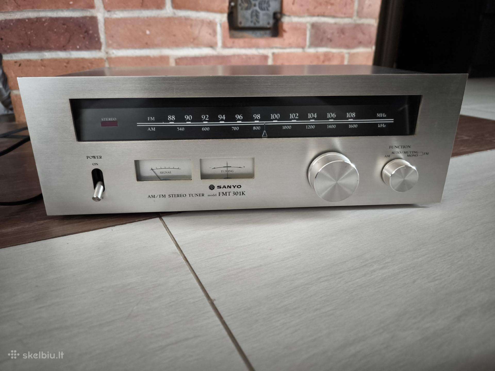Sanyo Fmt-301 tiuneris