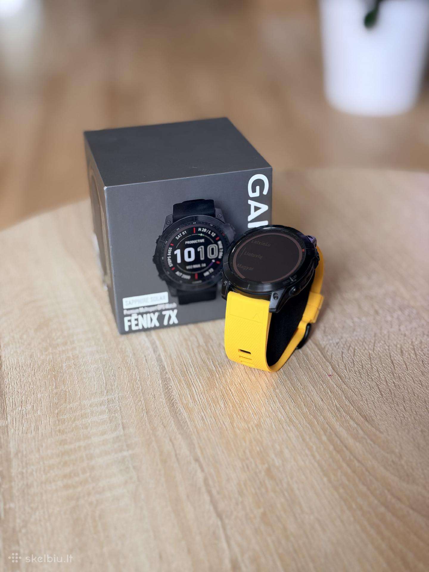 Garmin Fenix 7x Sapphire Solar