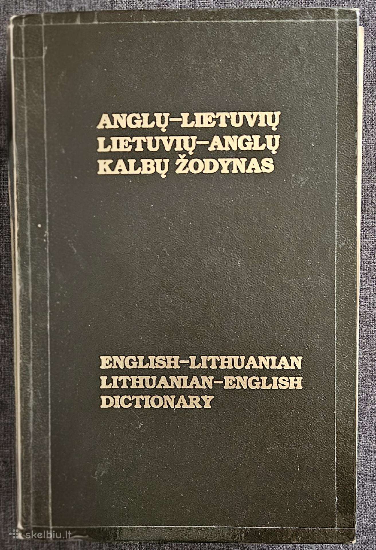 Žodynas Anglų-lietuvių-anglų