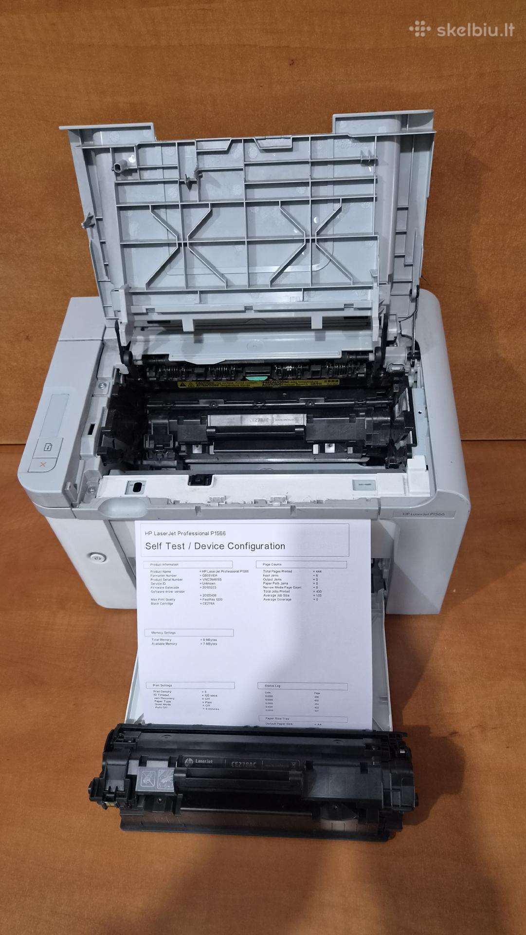 Greitas ir patikimas lazerinis Hp P1566