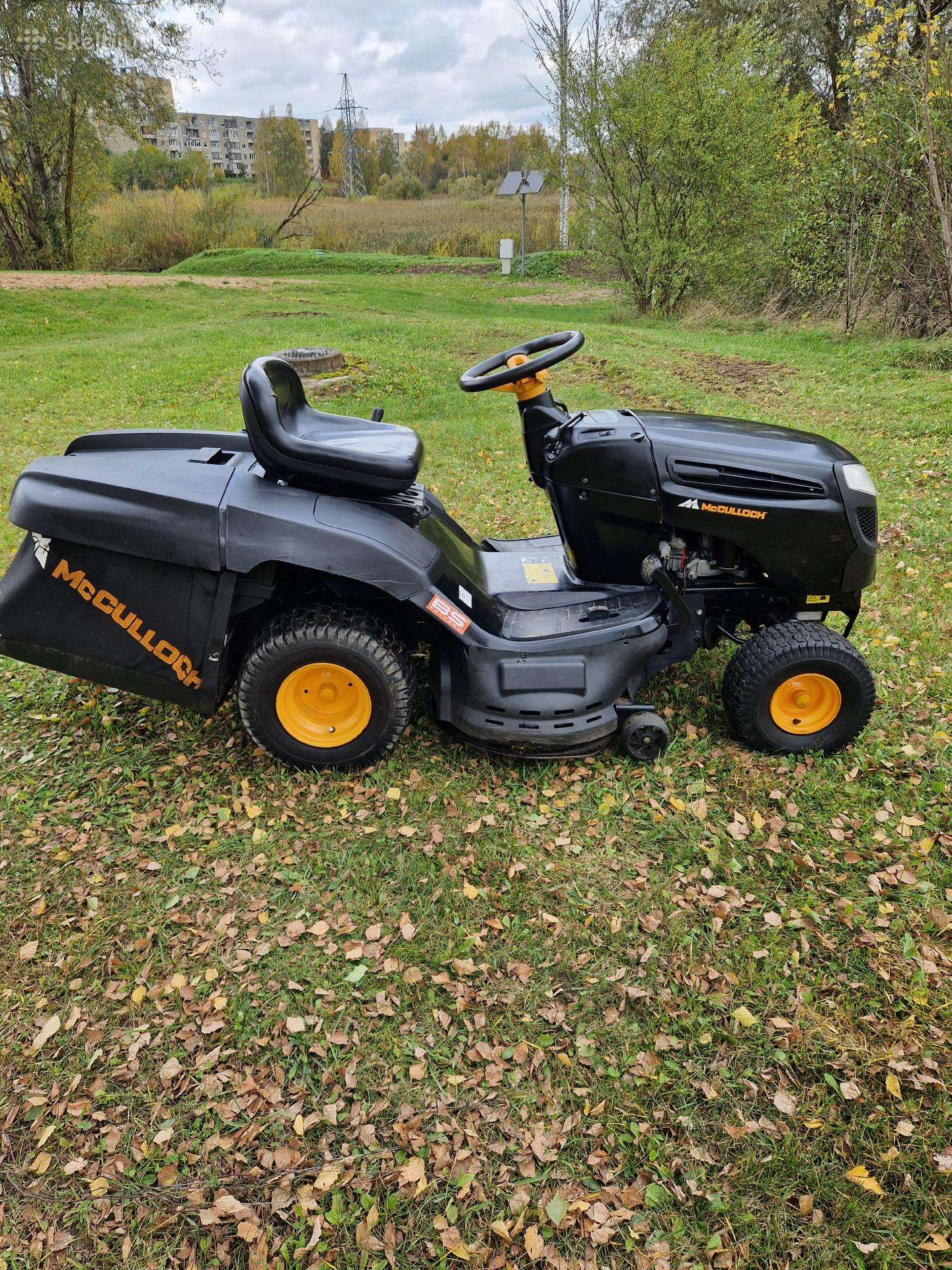 Sodo traktoriukas mcculloch ( husqvarna )