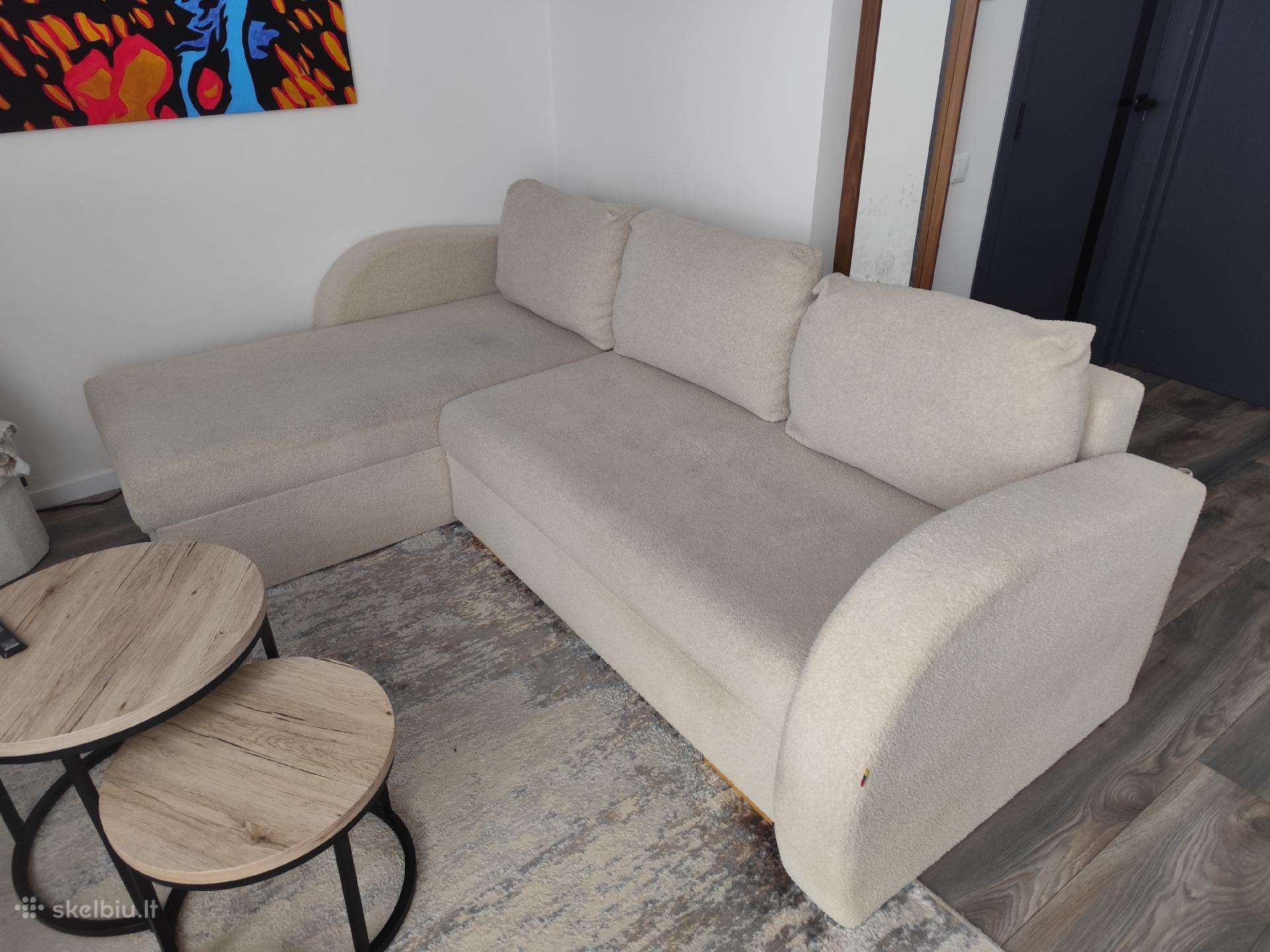 Minkštas kampas - sofa lova