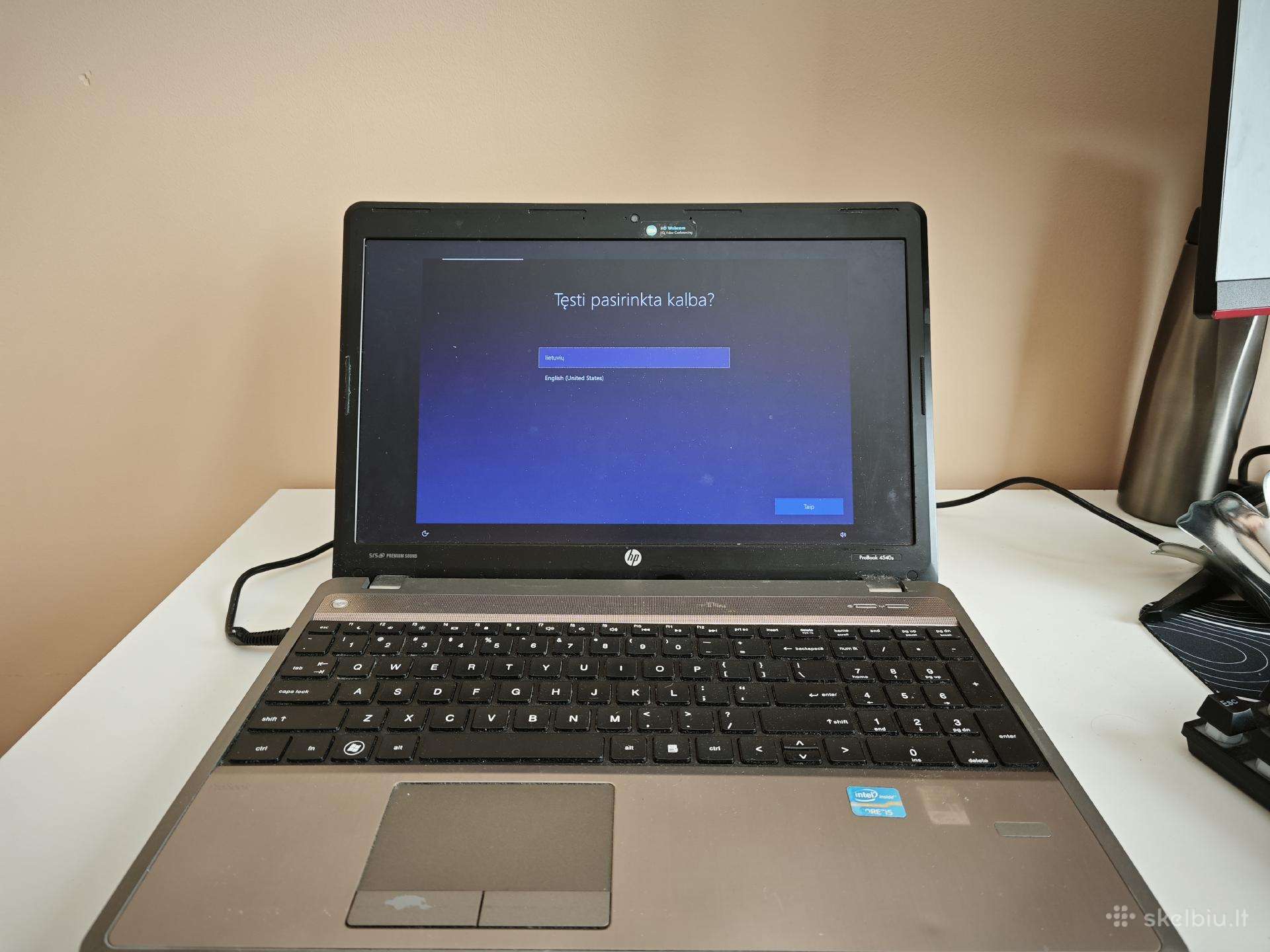 Hp Probook 4540s Nešiojamasis kompiuteris