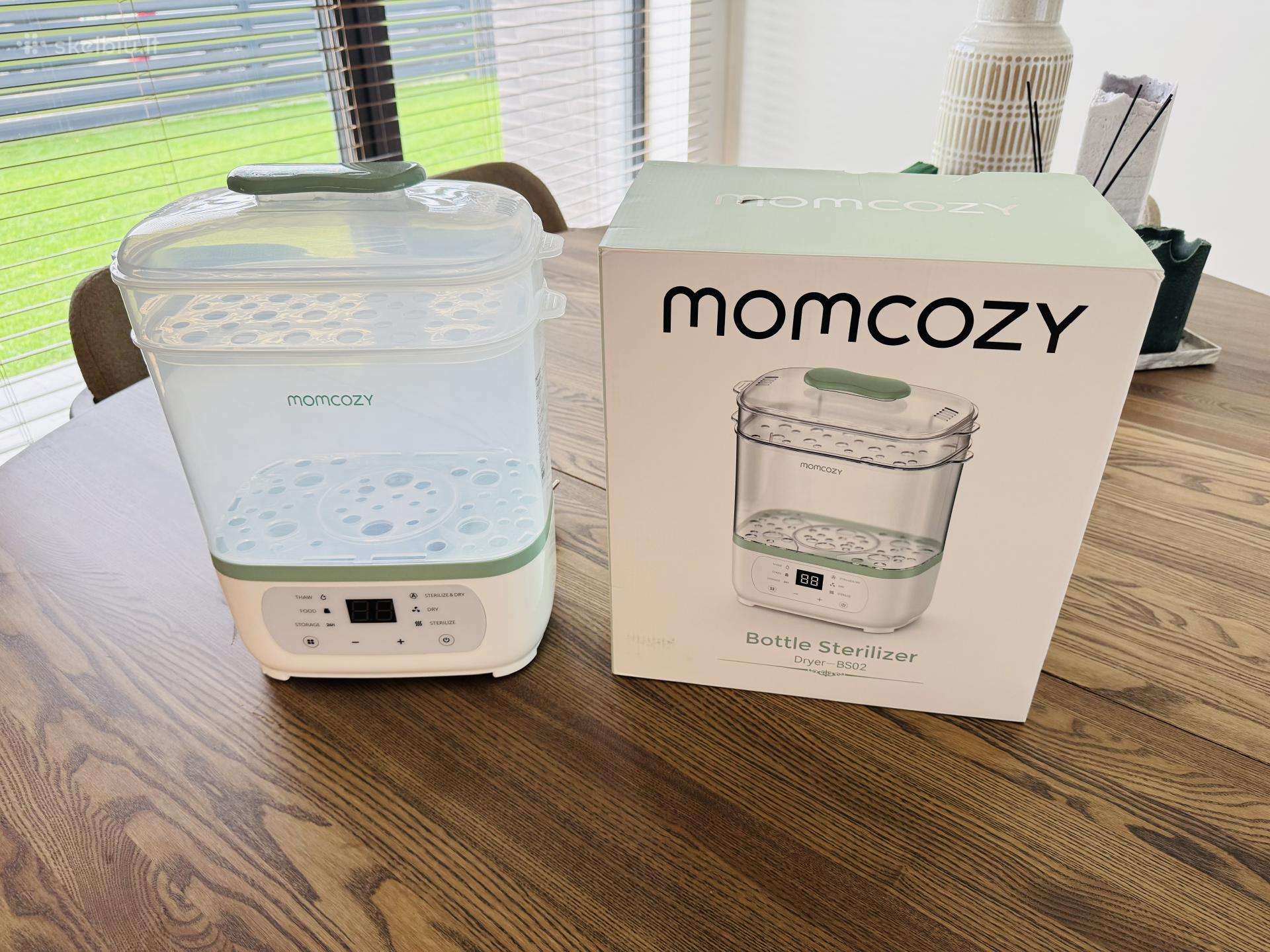 Momcozy buteliukų sterilizatorius su garantija