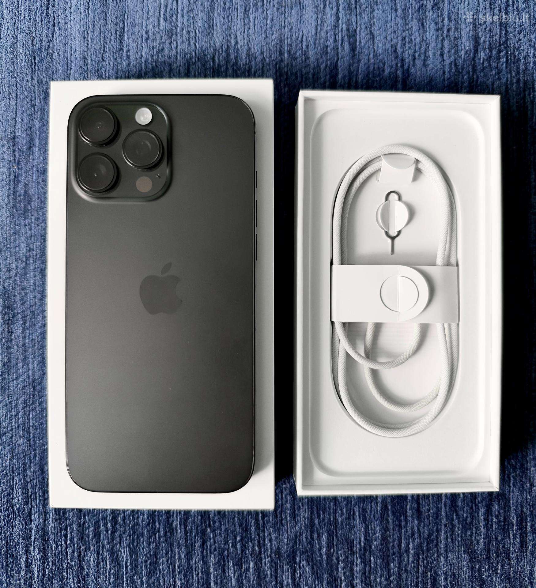 iPhone 16 Pro Max 256gb Titanium Black