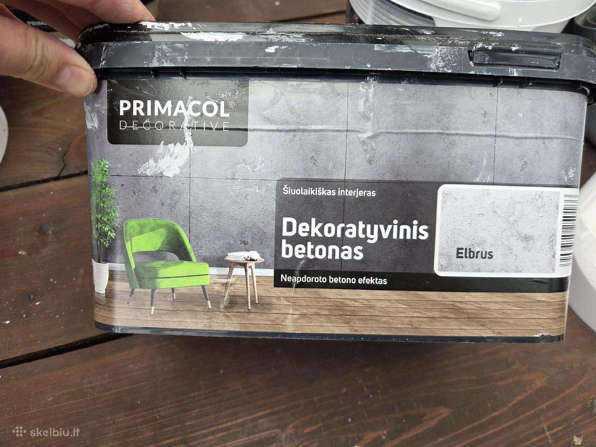 Dekoratyvinis betonas „Primacol Decorative