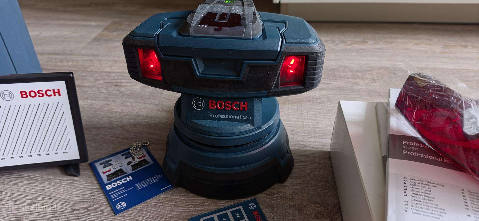Grindu lazeris bosch