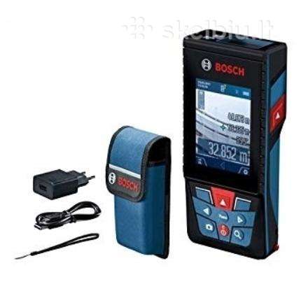 Bosch Glm 120 C Bluetooth atstumų matuoklis