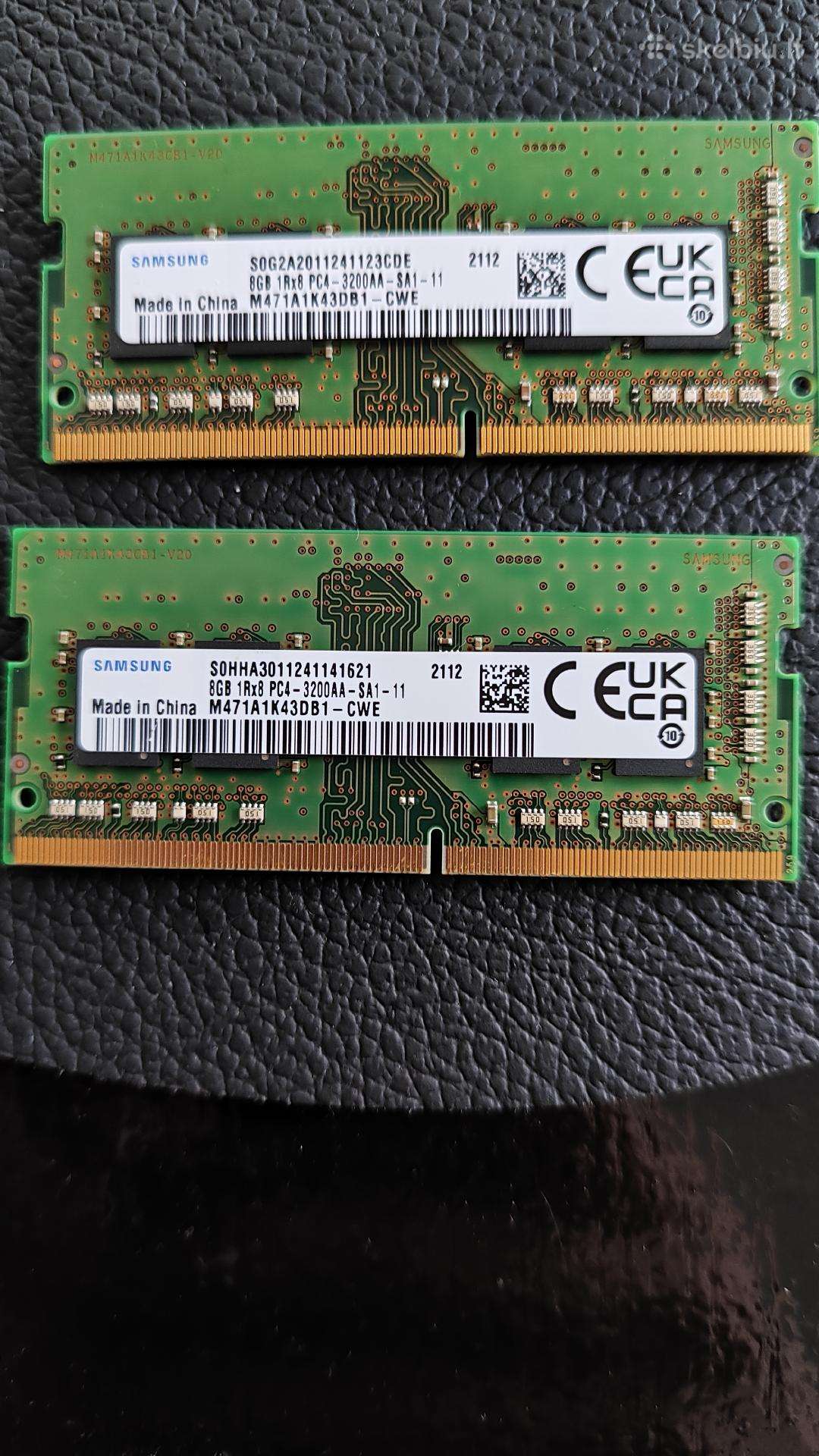 Samsung 16 GB (28 GB) Ddr4 3200 MHz So-dimm RAM