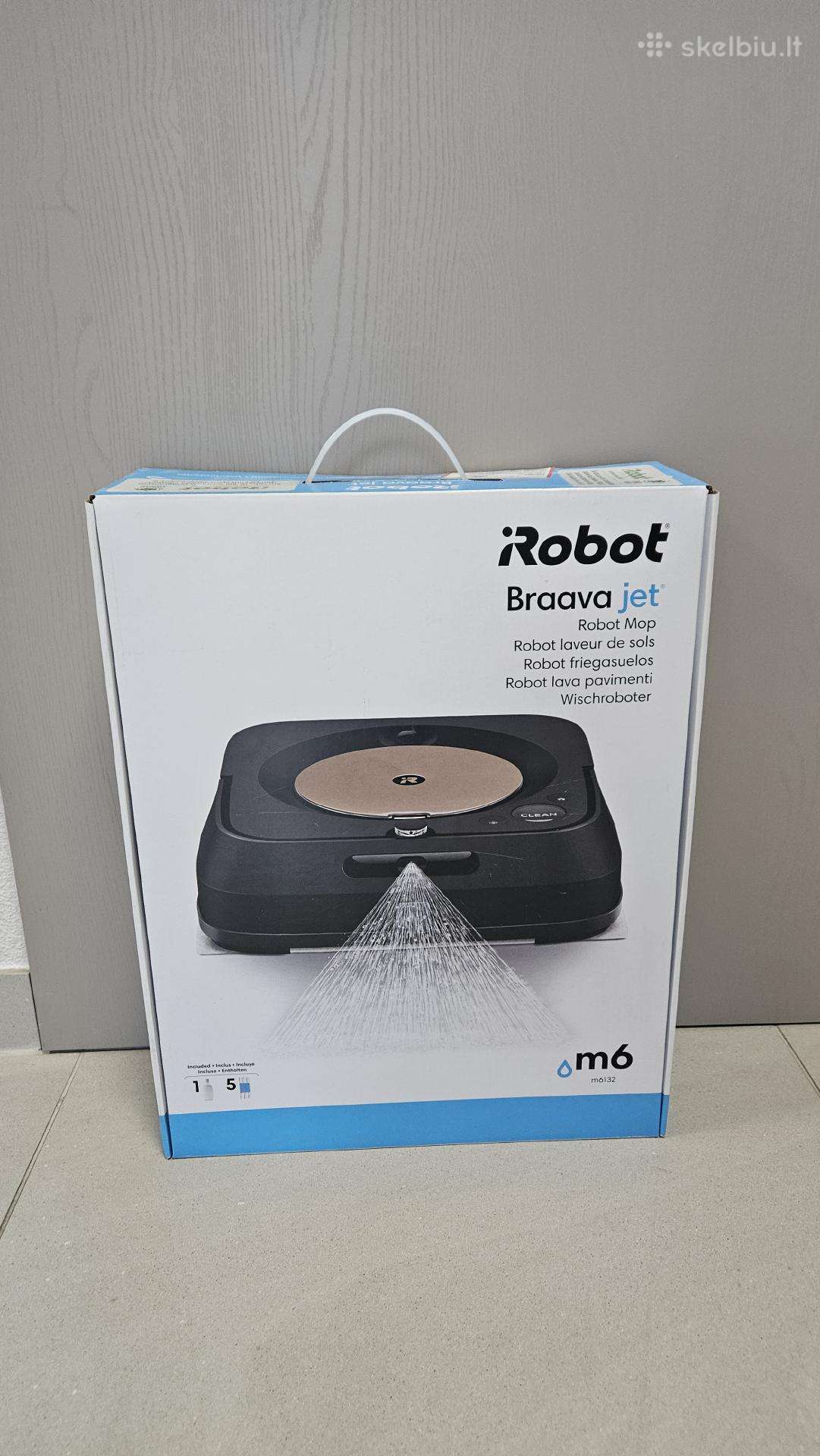 Plovimo robotas irobot Braava jet m6