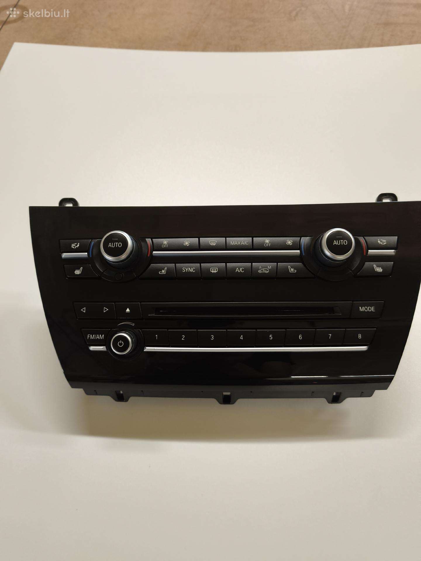 Bmw klimato valdymo panelė 9321716-01, šildymas.