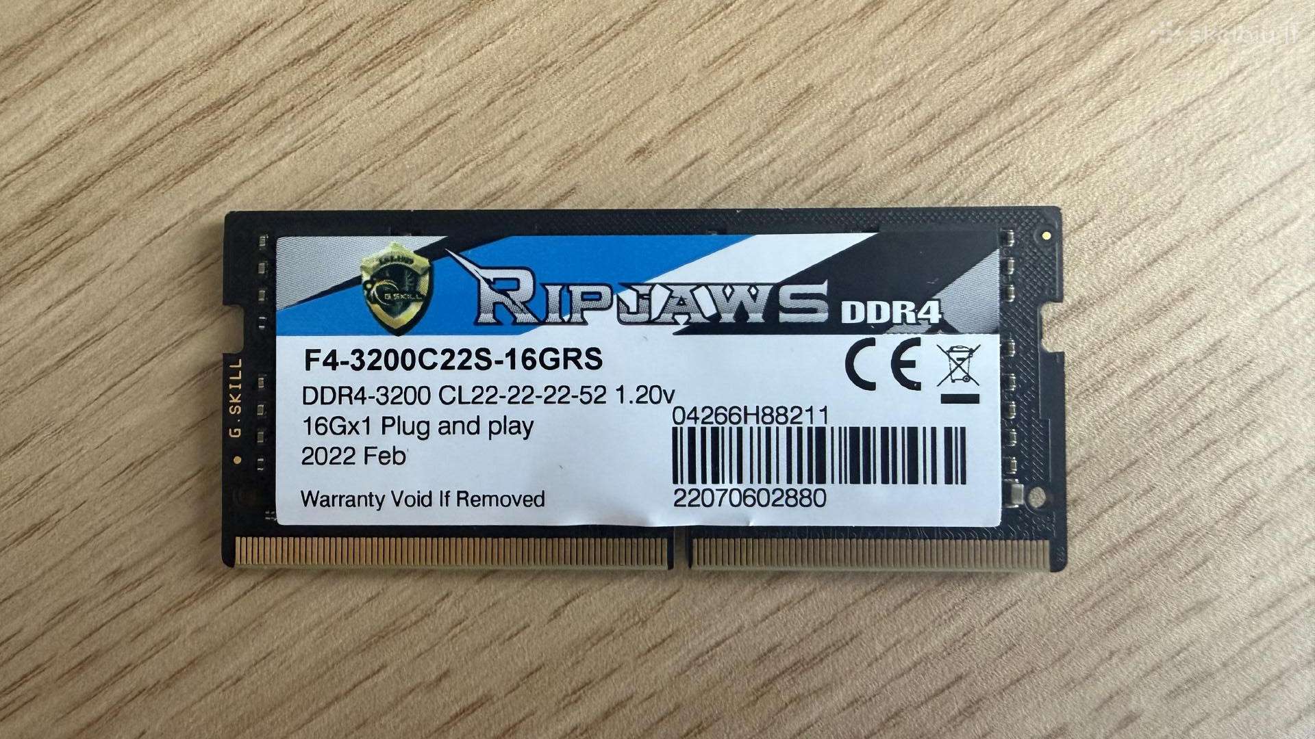 RAM Ddr4 16gb