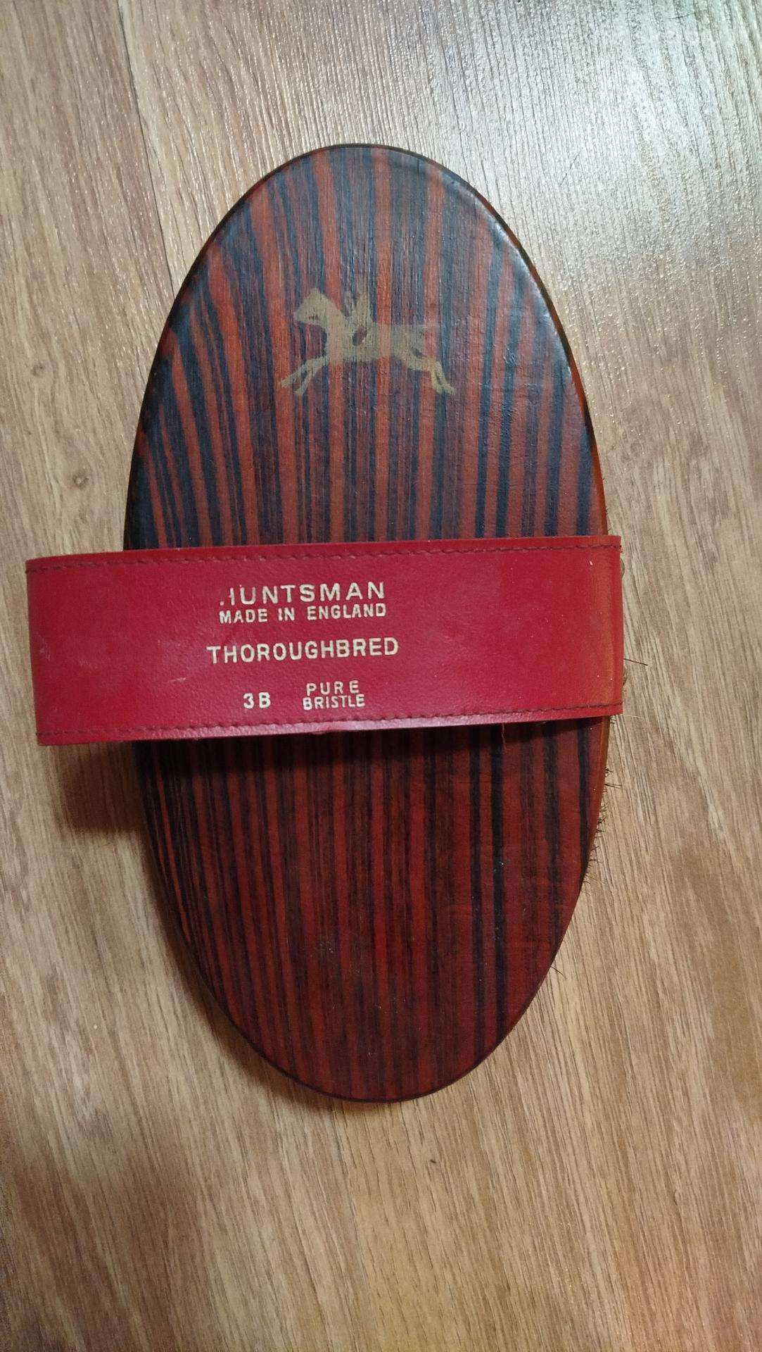 Vintage Huntsman žirgų šepetys šeriais
