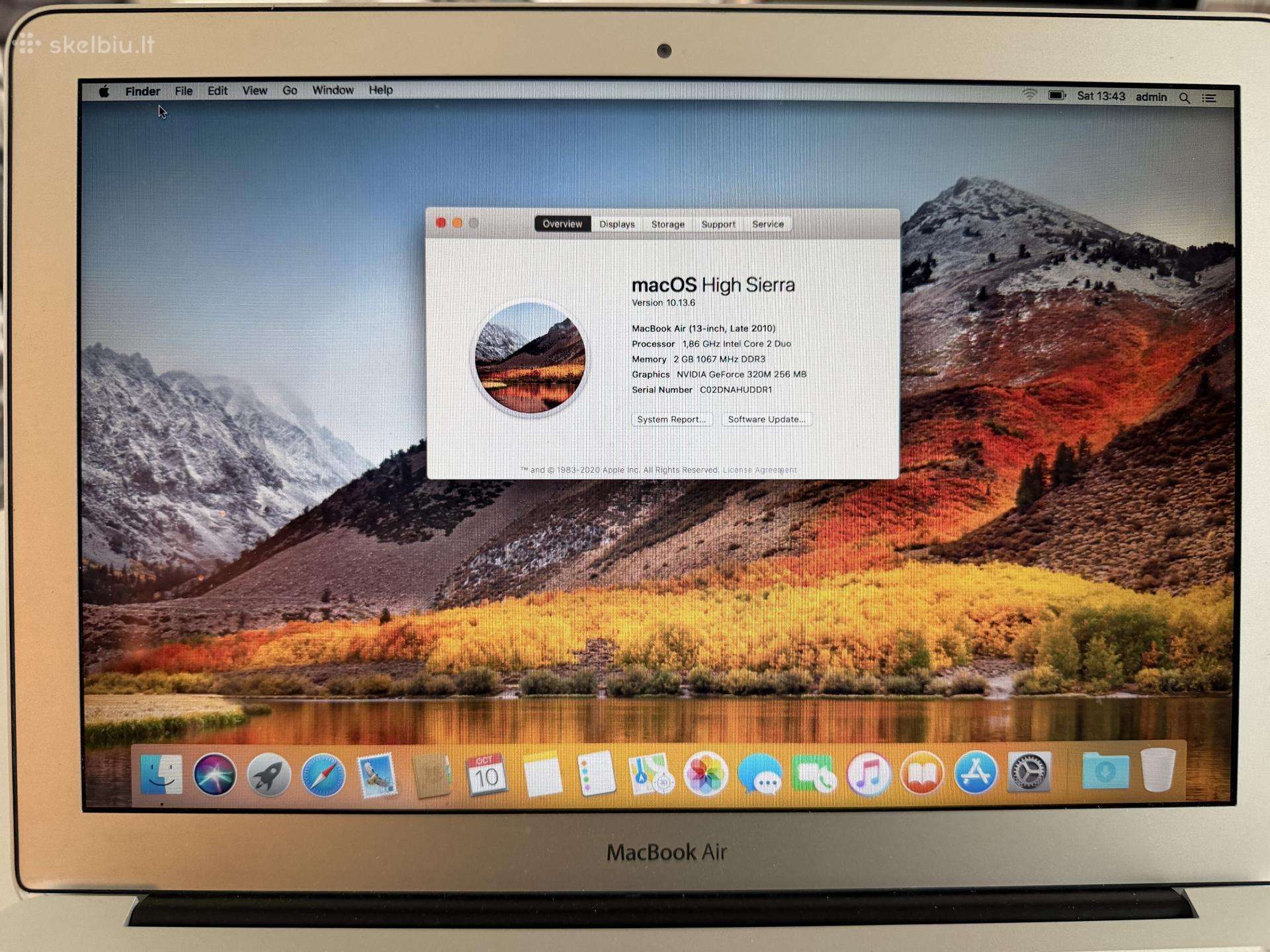 Macbookair 2010 13