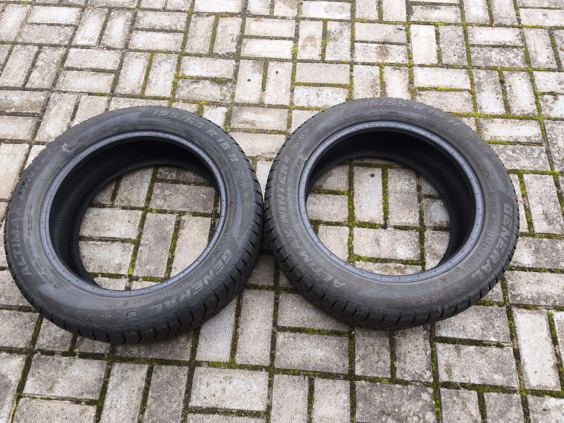 Žieminės padangos R16 55 195