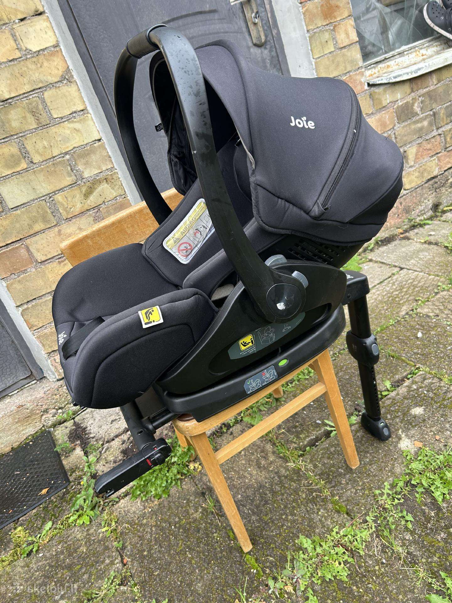 Automobilinė kedutė su isofix + gultukas