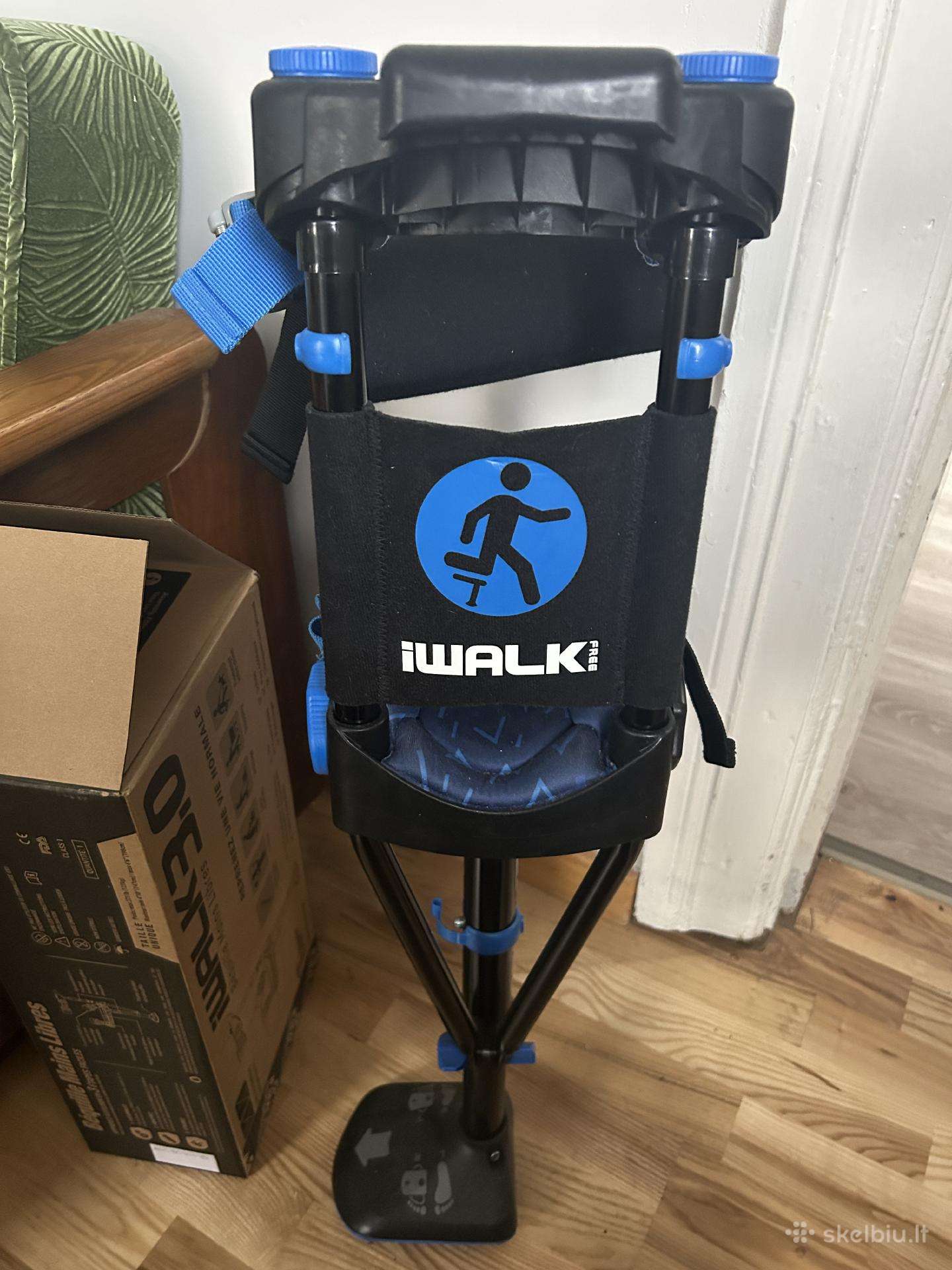 Iwalk kojai ramentas reguliuojasi