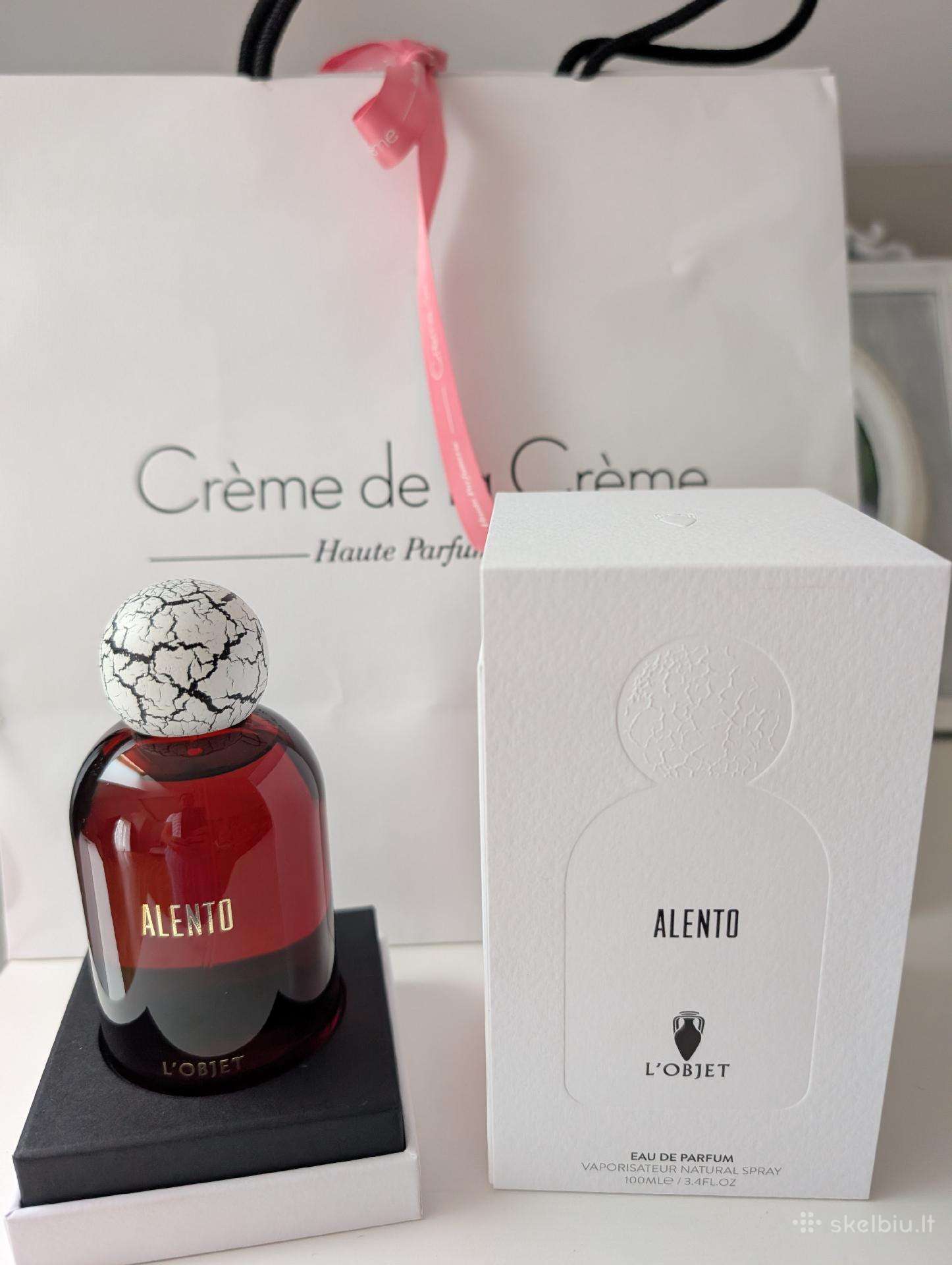 Lobjet kvepalai Alento iš Creme de la Creme