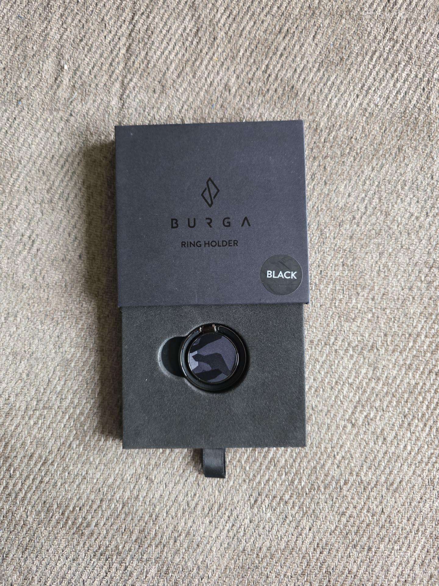 Burga Night Black Camouflage telefono laikiklis