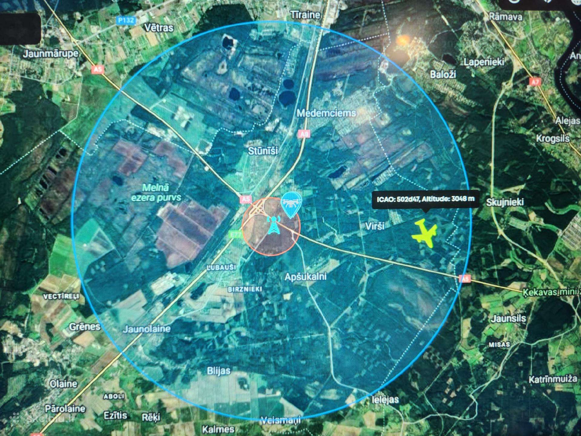 Dronų aptikimo įrenginys Blucase P6000 Antidron
