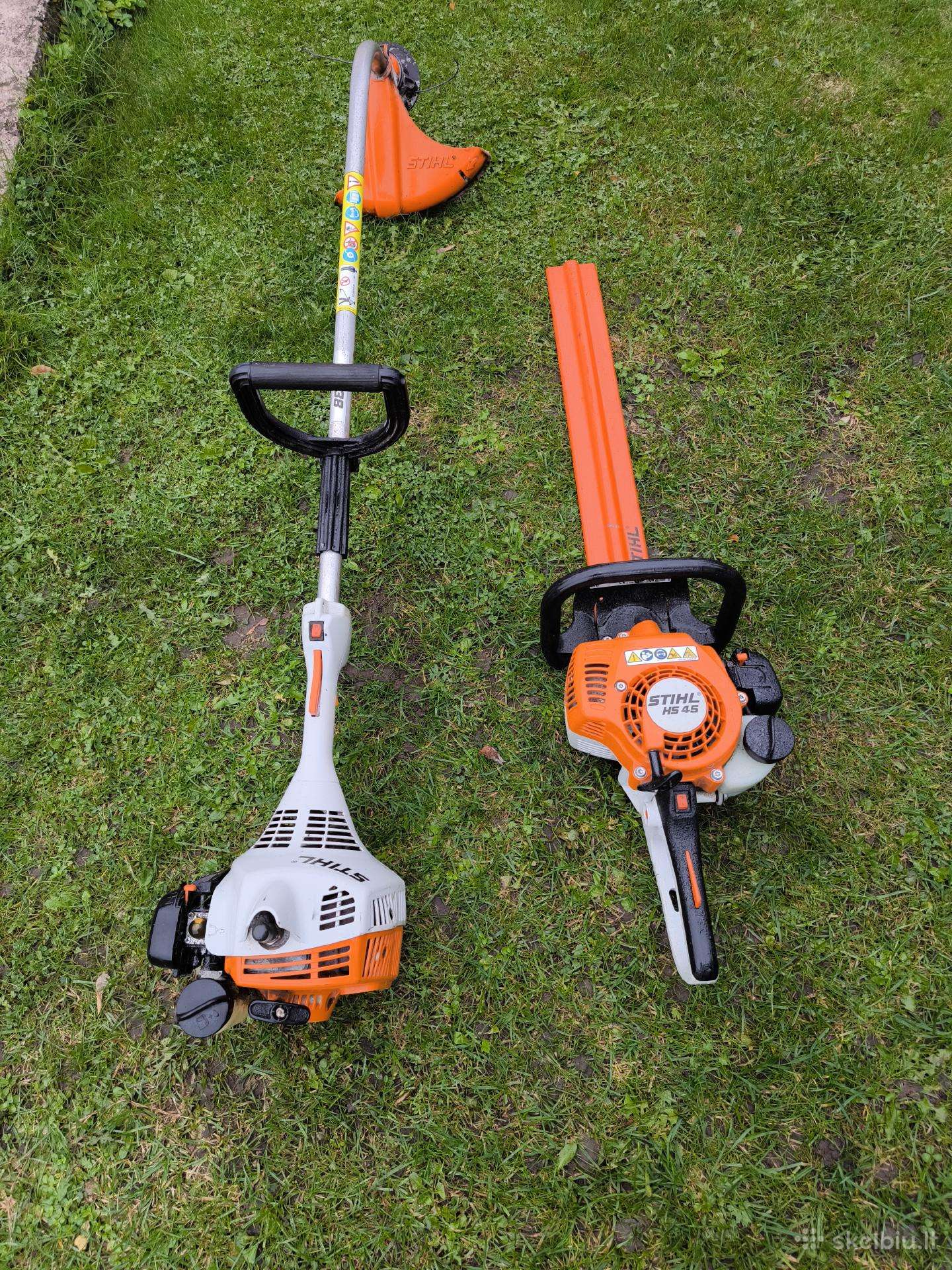 Stihl FS 38 trimeris ir gyvatvorių zirkles