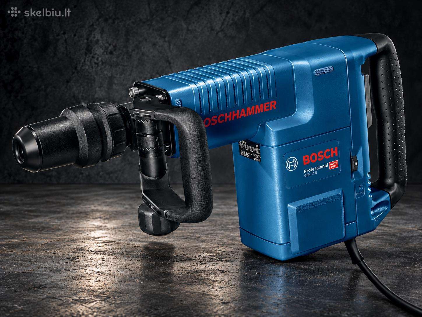 Bosch Gsh 11 E griovimo plaktuko nuoma Vilniuje