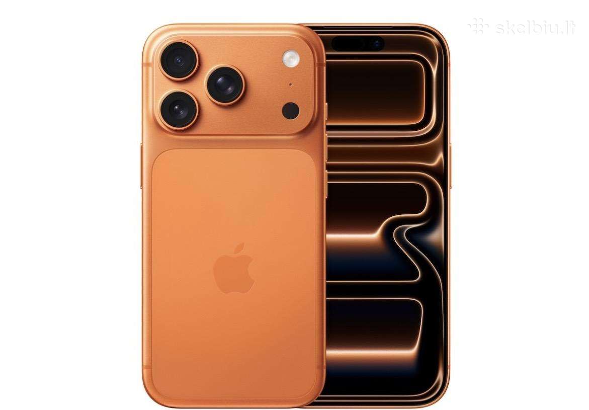 Pirkčiau iPhone 17 pro 512gb cosmic orange