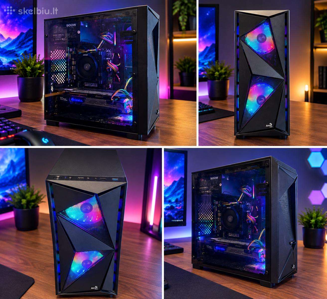Gaming Pc Ryzen 3.9ghz Gtx1070 8gb Ram16gb