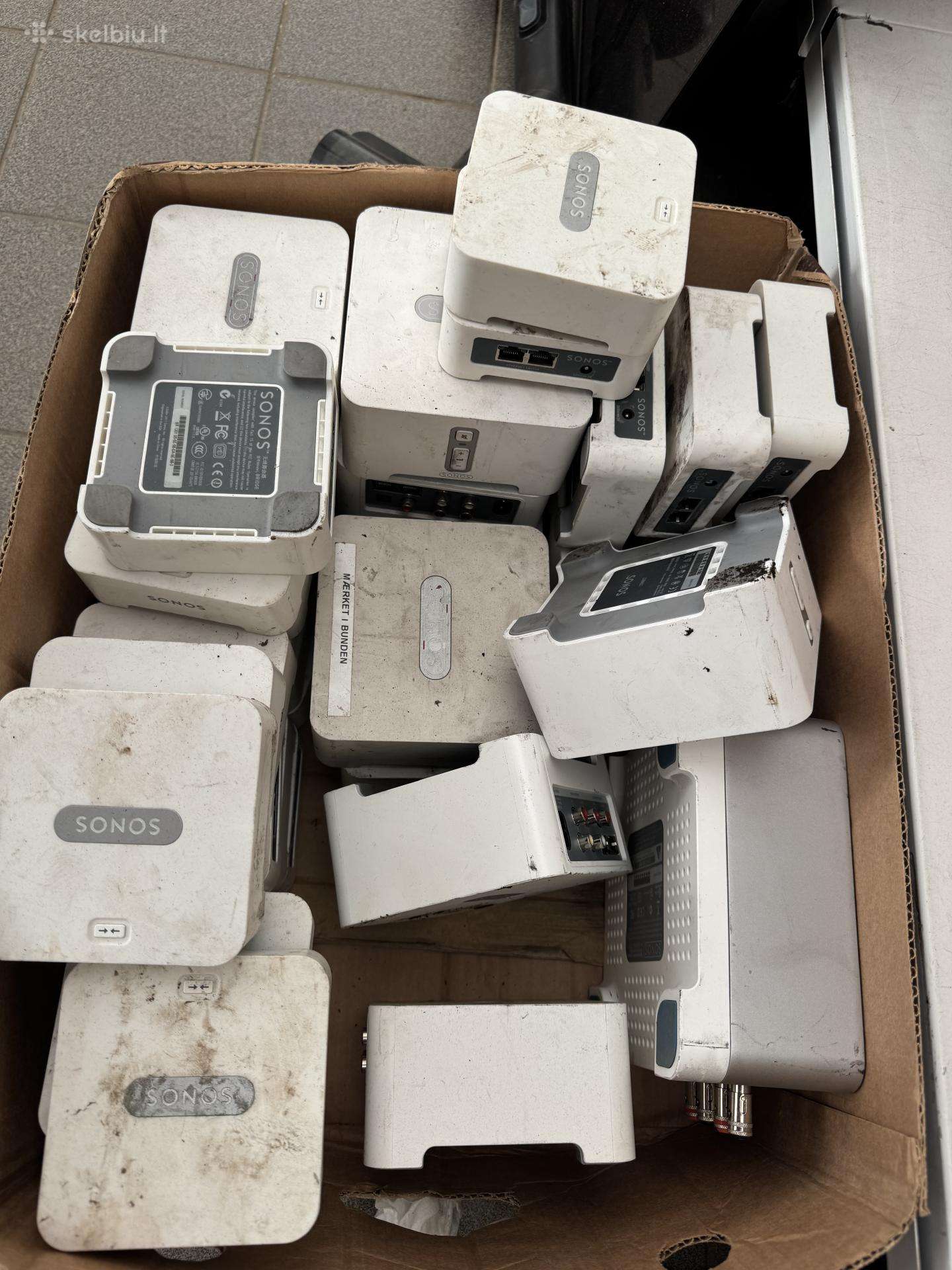 Sonos prietaisai urmu