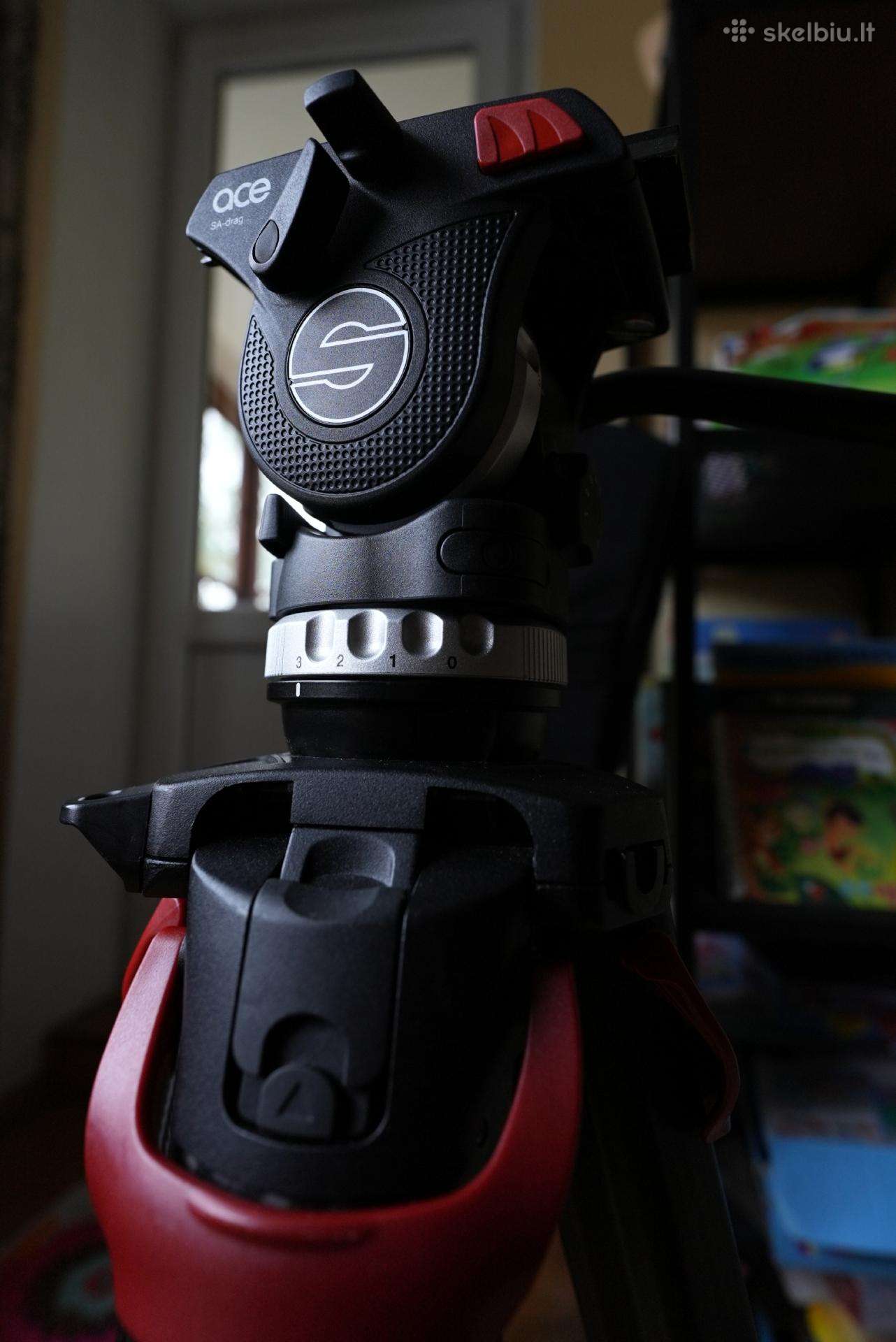 Sachtler Flowtech 75 Ms Carbon Fiber trikojis