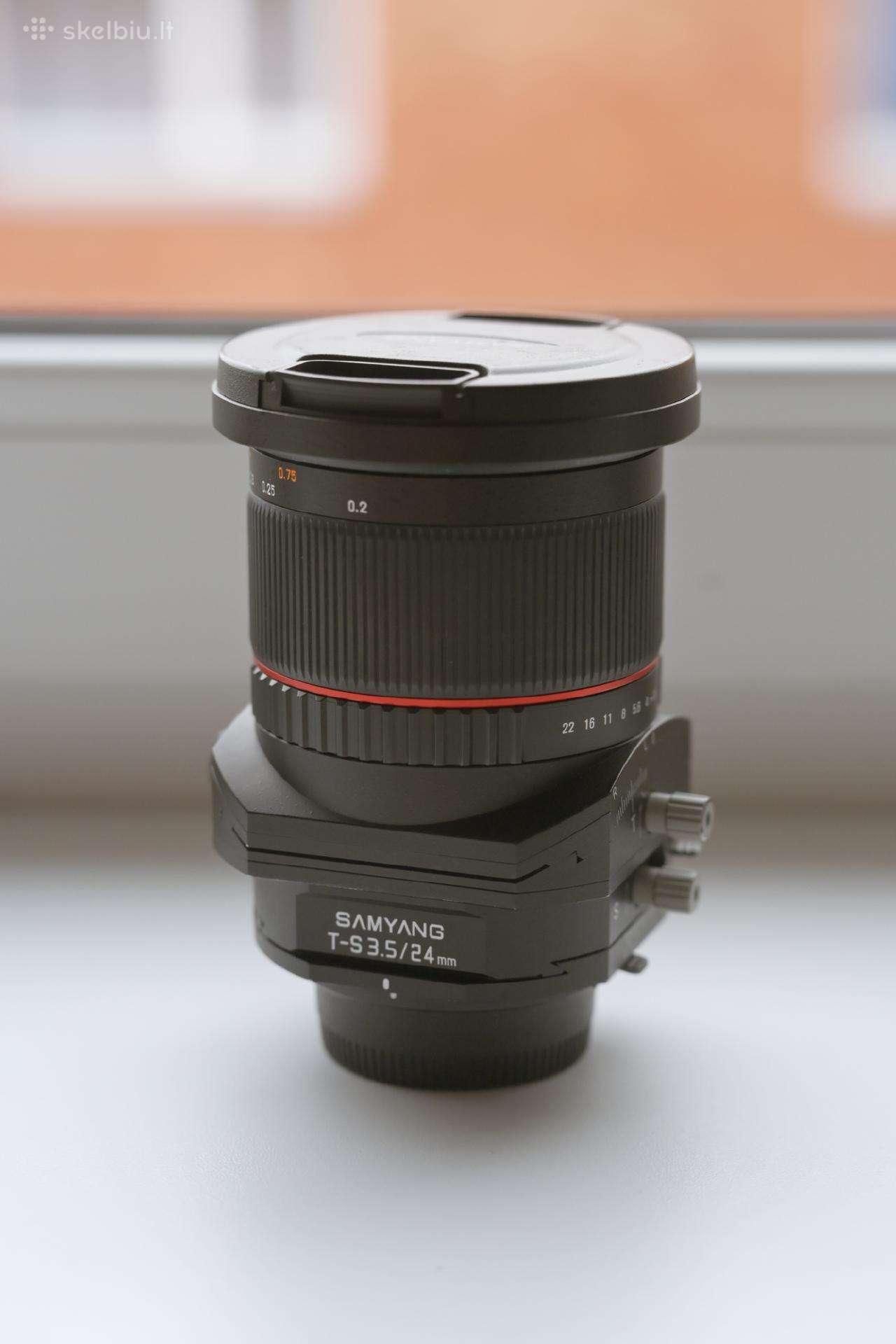 Samyang 24mm f3,5 tilt shift