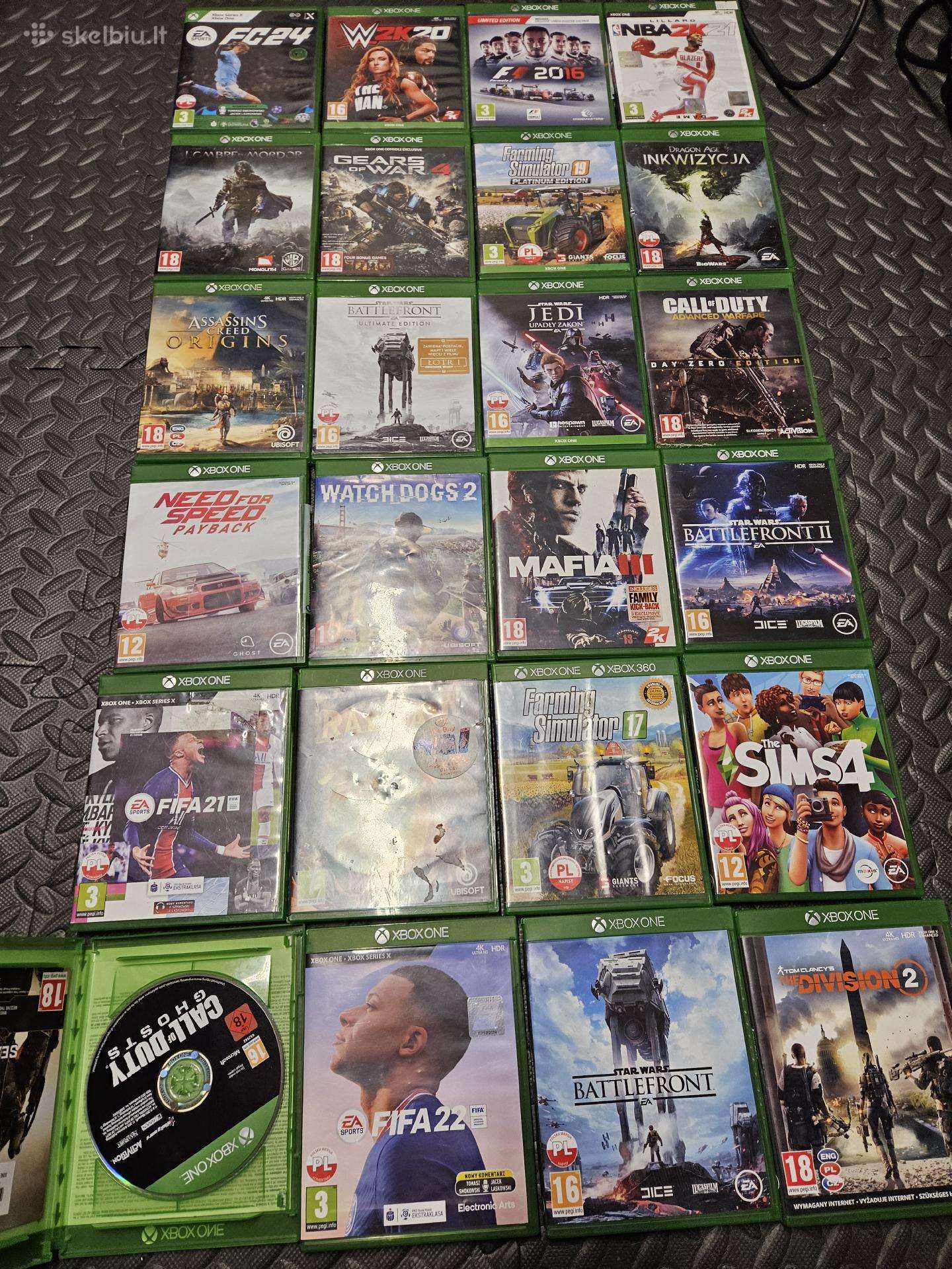 Xbox One žaidimai po €5