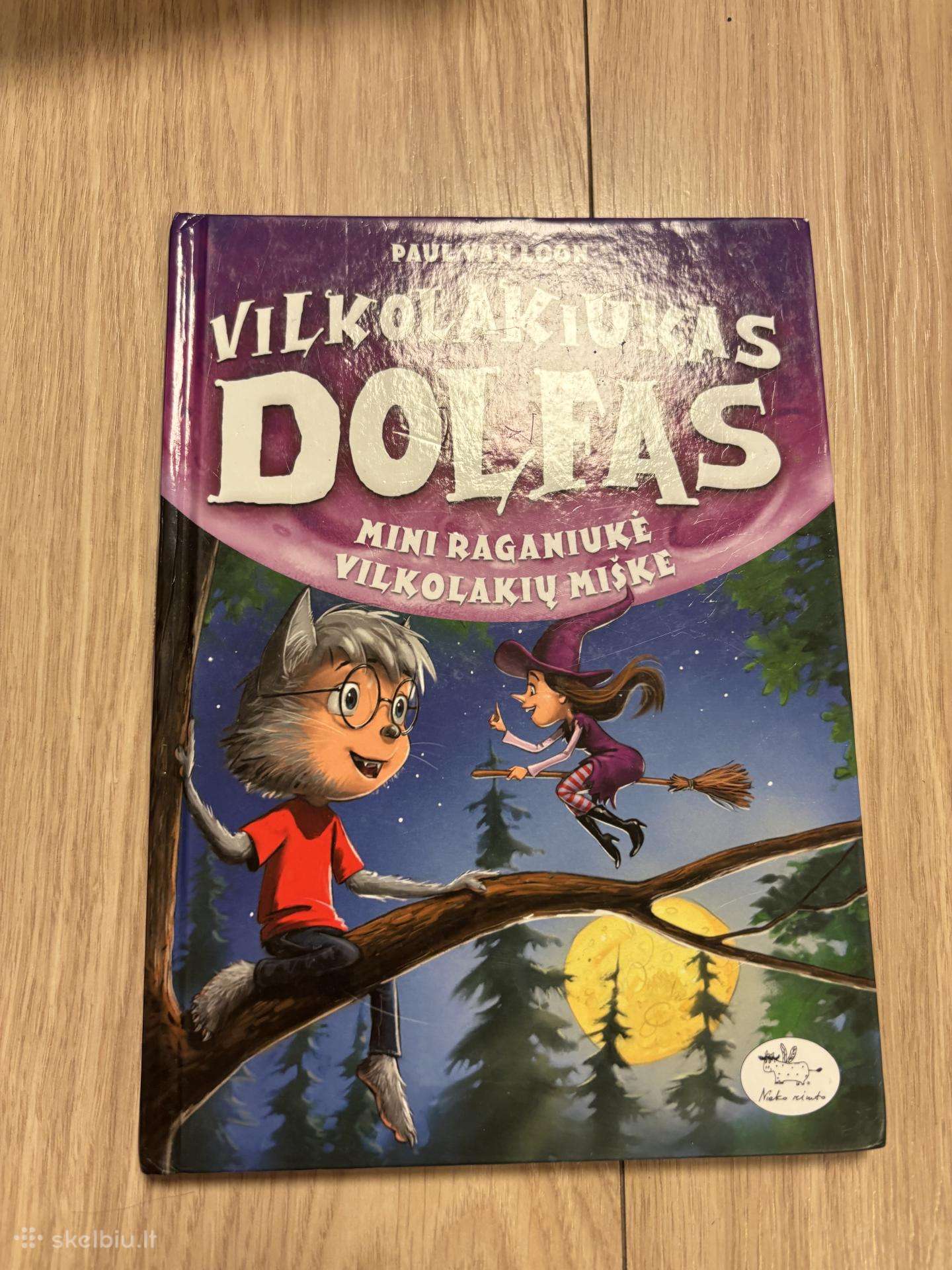 Knyga Vilkolakiukas Dolfas