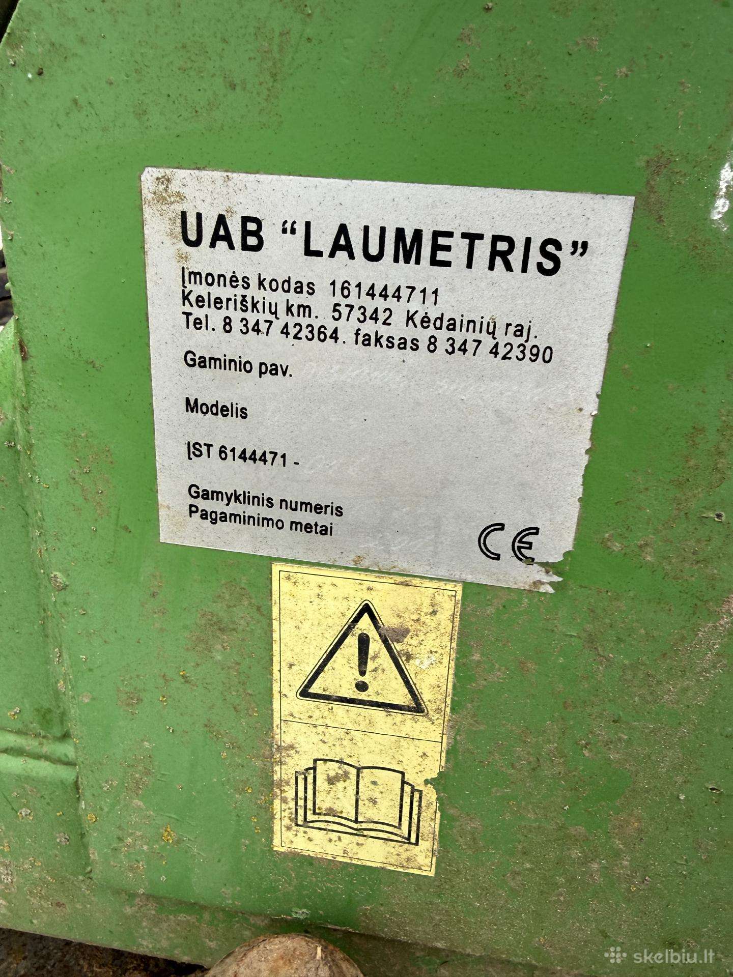Laumetris, scrapers, scrubbers