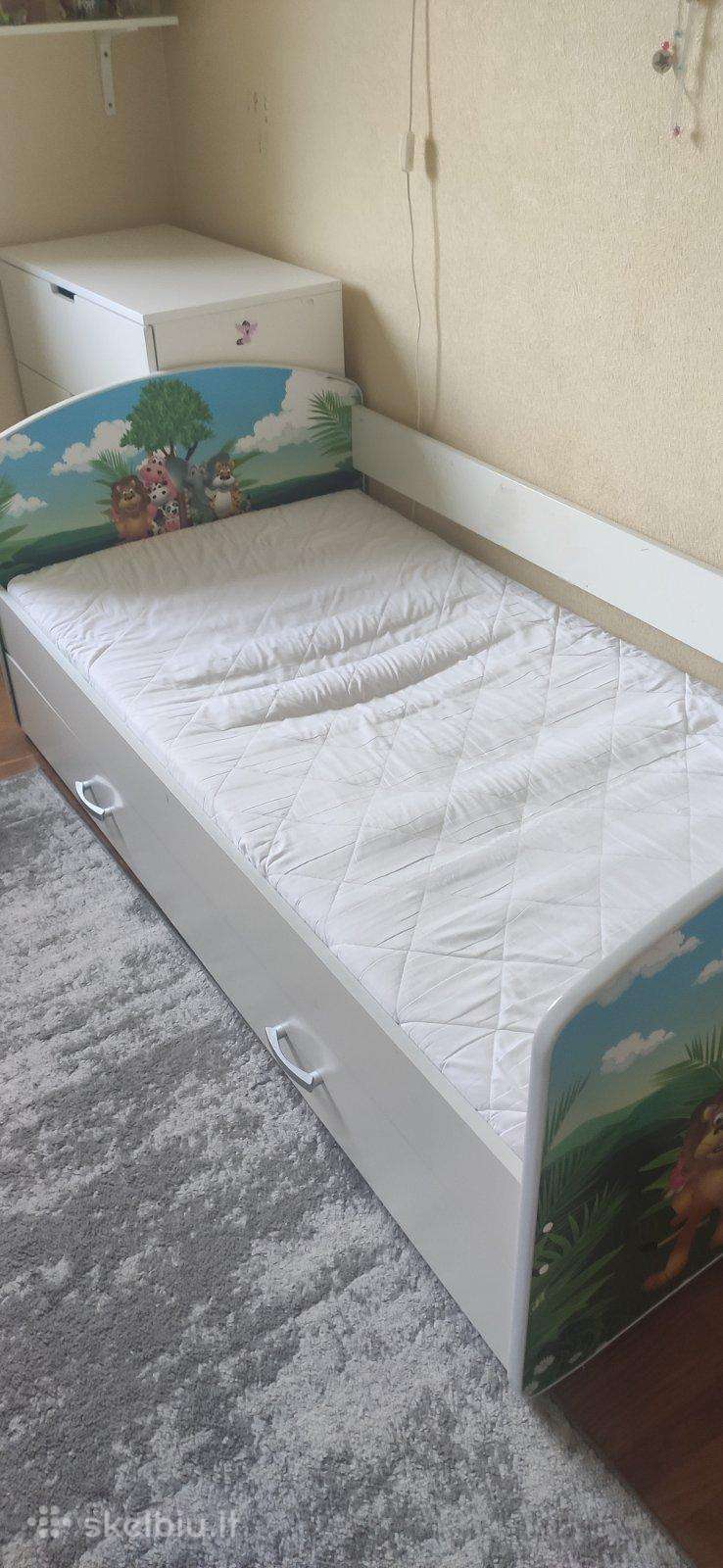 Vaikiška lova 160x80 cm.