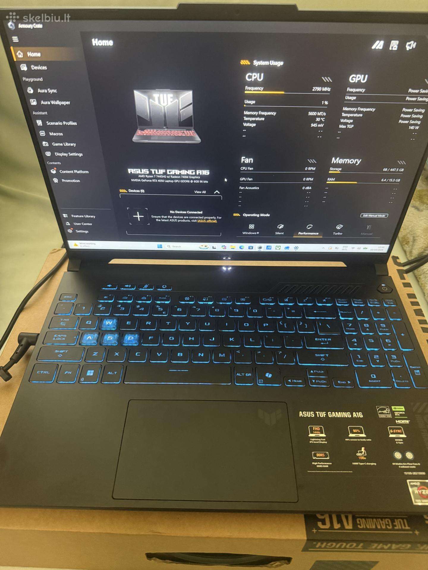 Asus Tuf Gaming A16 Rtx 4050